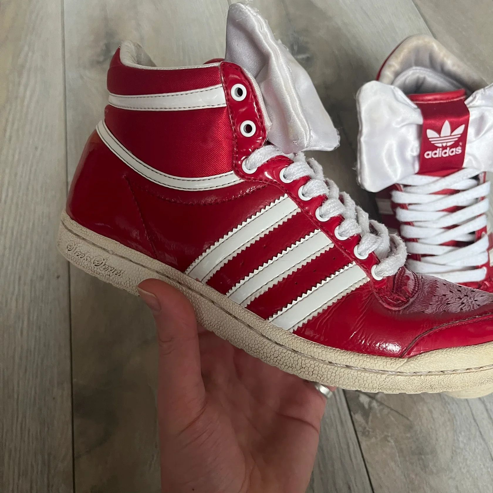 Adidas Adidas Originals Top Ten Hi Sleek Bow Sneakers 36 2/3 eu Size US 5.5 / IT 35.5 - 4 Thumbnail