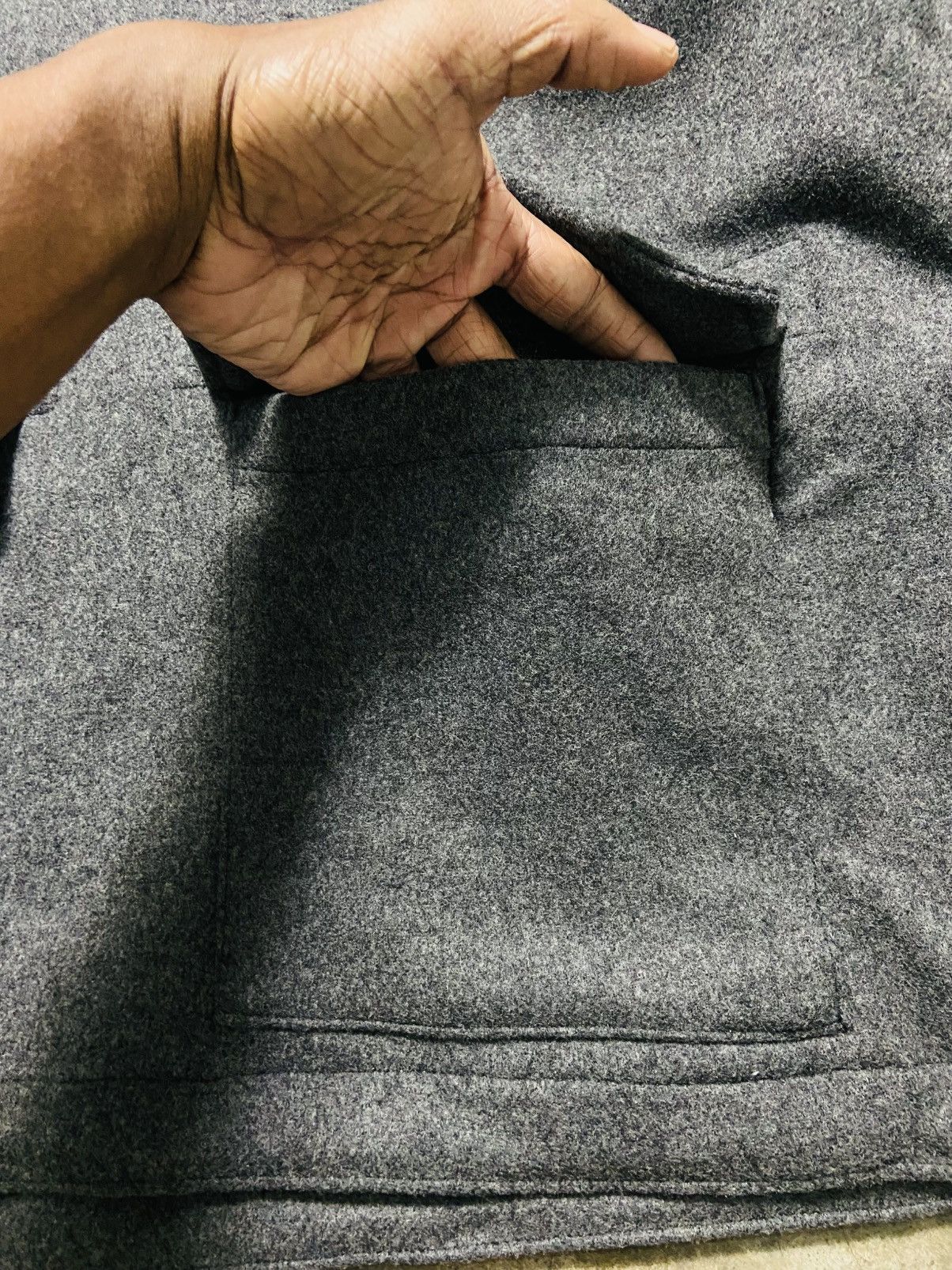 Gap Vintage Gap Pullover Double Pocket Wool/Nylon Jacket Size US L / EU 52-54 / 3 - 11 Thumbnail
