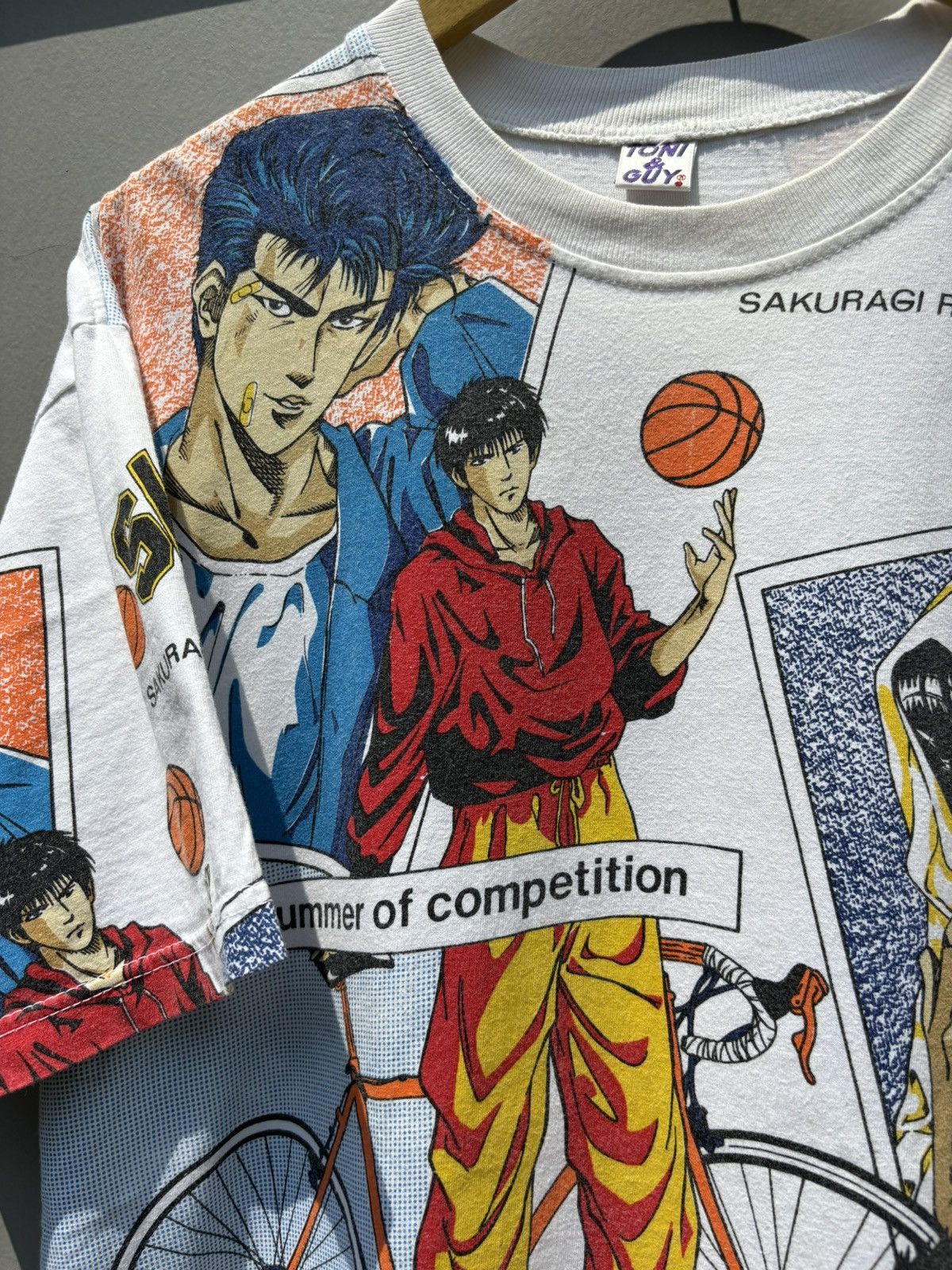 Anime × Vintage Vintage Slam Dunk AOP Shirt Size US L / EU 52-54 / 3 - 3 Thumbnail
