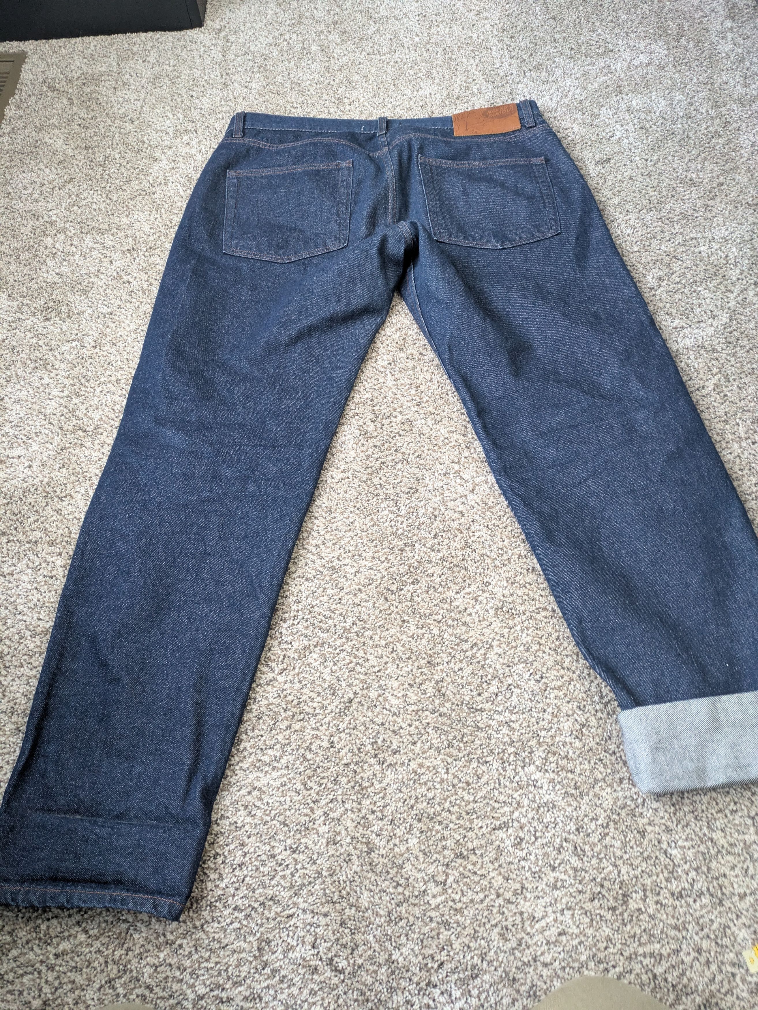 Naked & Famous Natural Indigo Selvedge Size US 36 / EU 52 - 3 Thumbnail