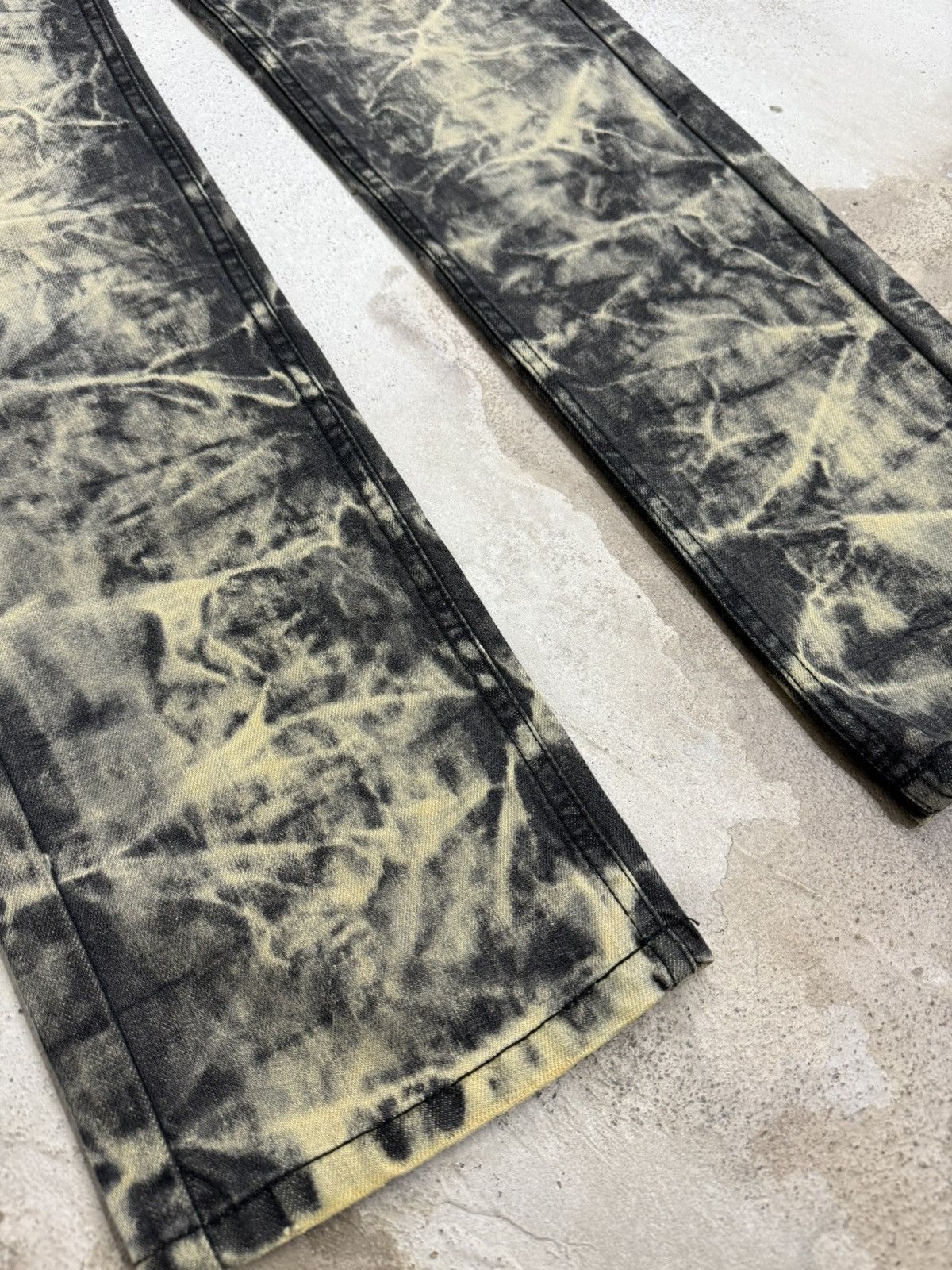 semanticdesign Semantic Design Acid Wash Distressed Denim Pants Size US 31 - 5 Thumbnail