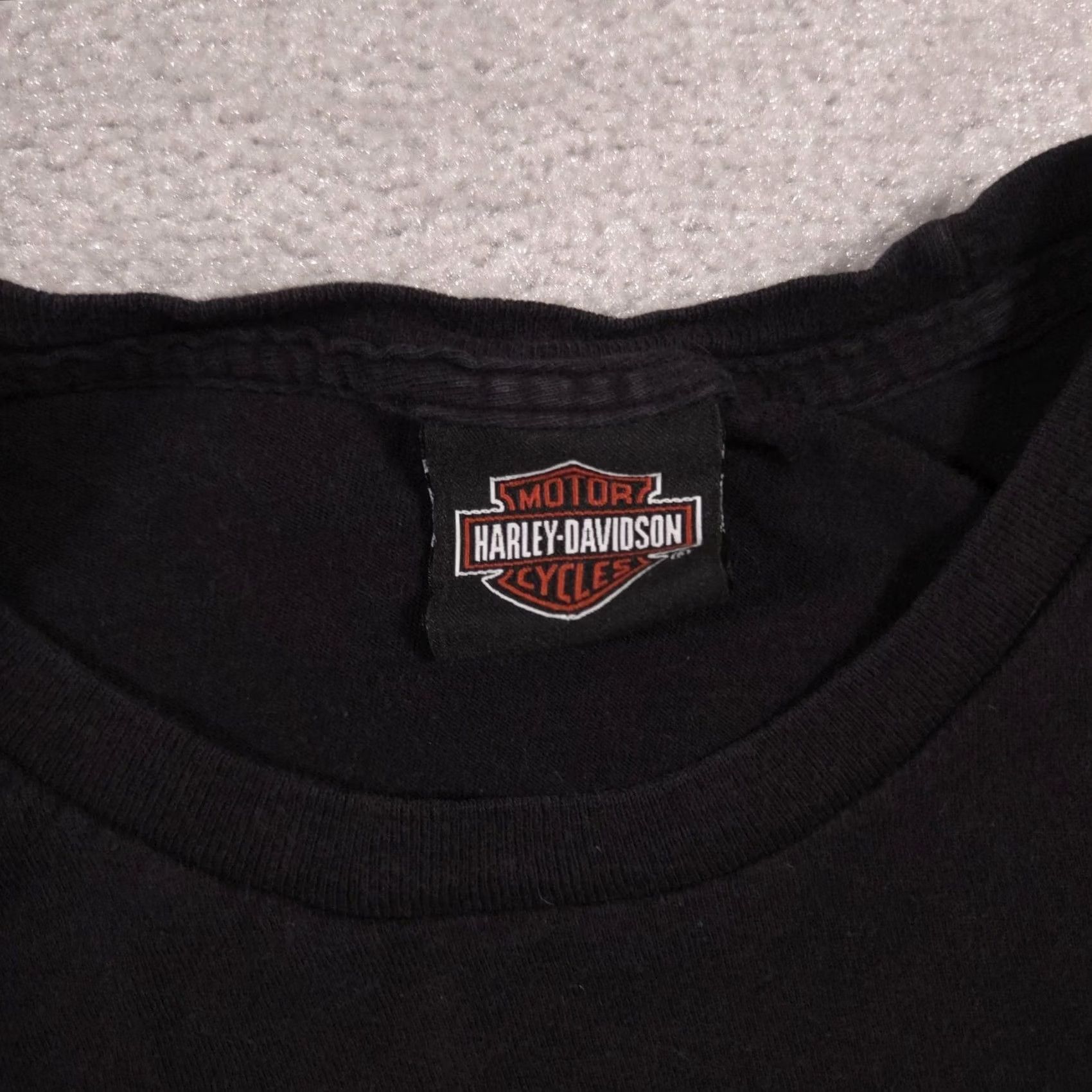Harley Davidson Harley-Davidson Shirt Womens Large Black Graphic Tee Adamec Jacksonville Size L / US 10 / IT 46 - 5 Thumbnail