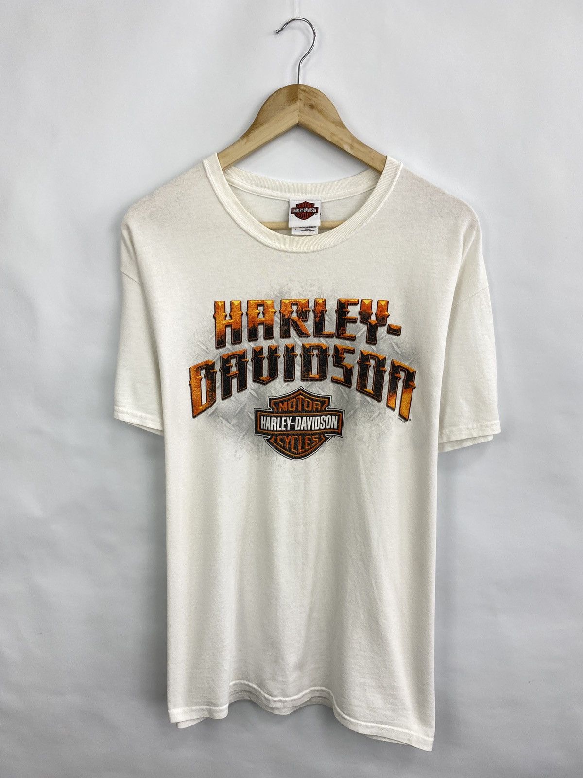 Harley Davidson Vintage 2008 Harley Davidson Tampa Florida Choppers T-Shirt Size US L / EU 52-54 / 3 - 3 Thumbnail