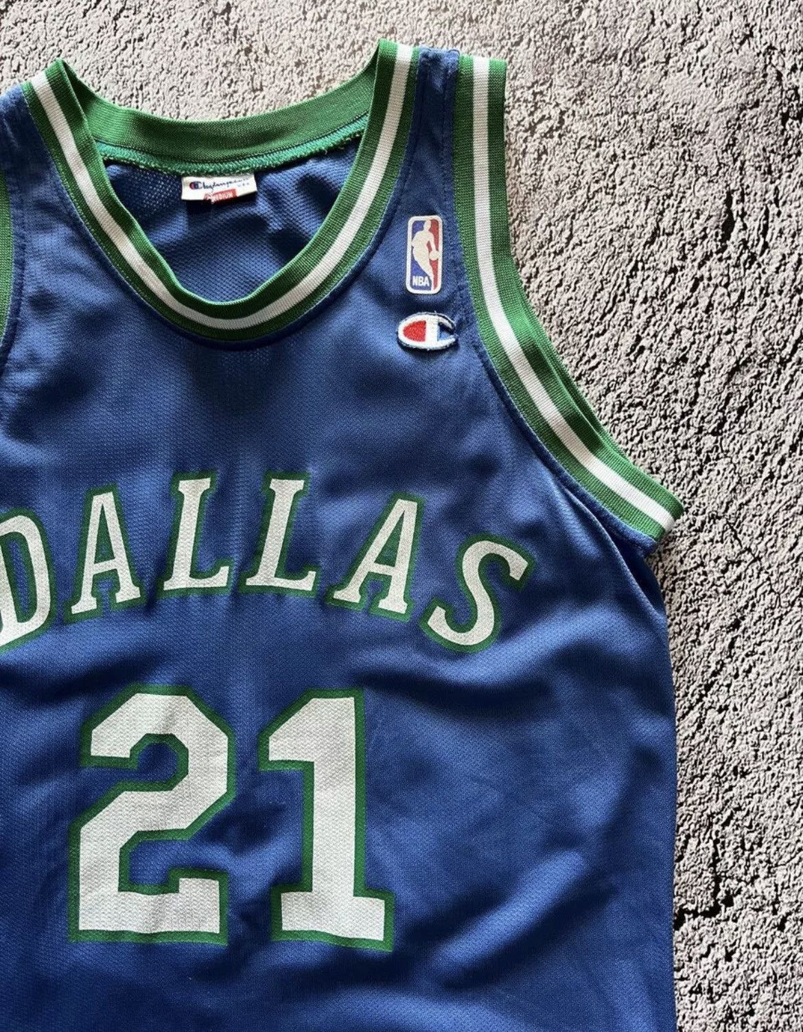 Champion × Vintage Vintage Dallas Mavericks Jason Kidd Authentic Champion Size US M / EU 48-50 / 2 - 4 Thumbnail
