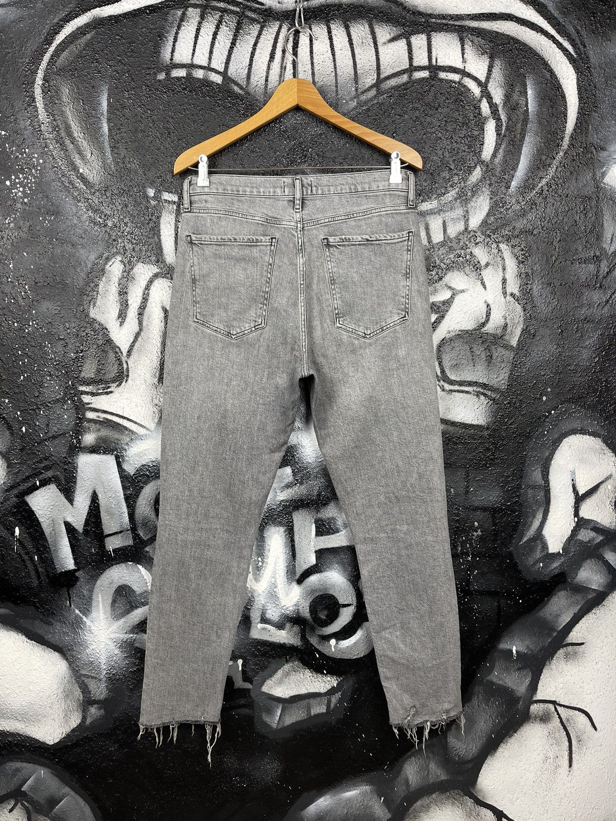 Agolde × Designer Agolde Los Angeles Washed Distressed Jeans Size 29 Size 29" - 4 Thumbnail