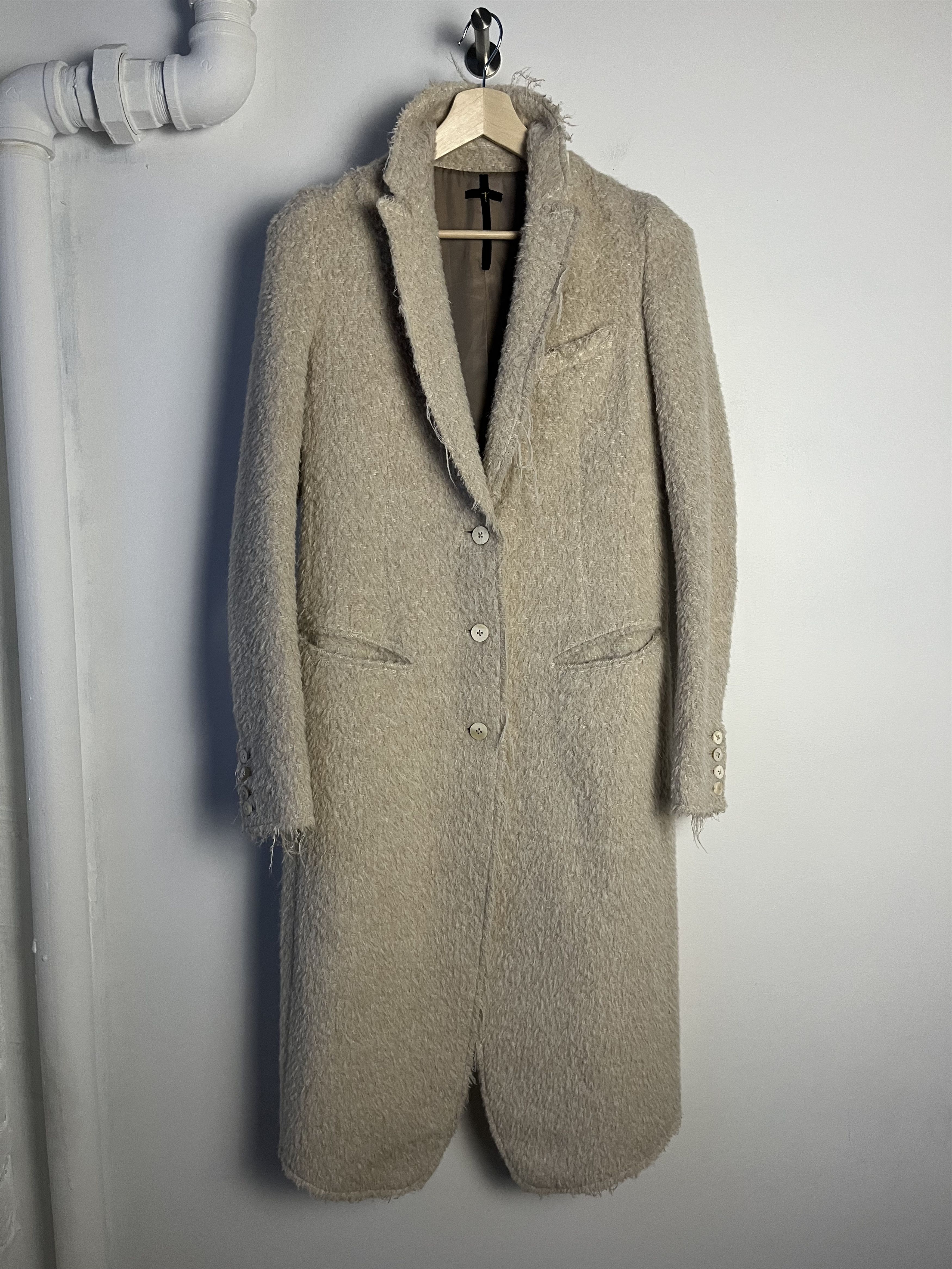 Le Grande Bleu (L.G.B.) Back Cross Trench Coat Size US S / EU 44-46 / 1 - 2 Thumbnail