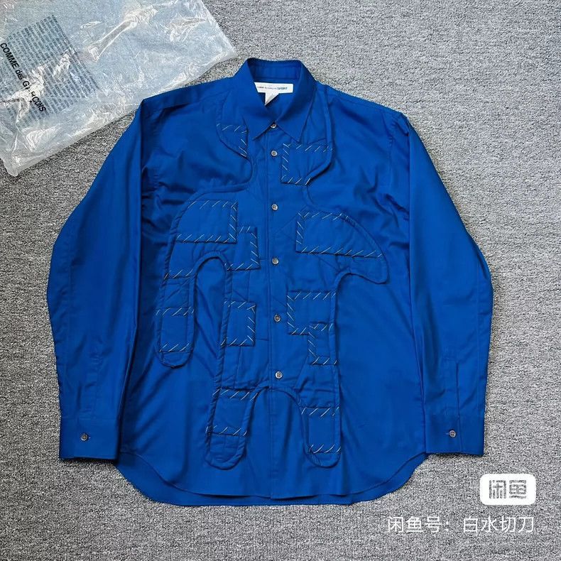 Comme des Garcons comme des garcons deconstructs hand-stitched shirts 2505-Ne Size US S / EU 44-46 / 1 - 1 Thumbnail
