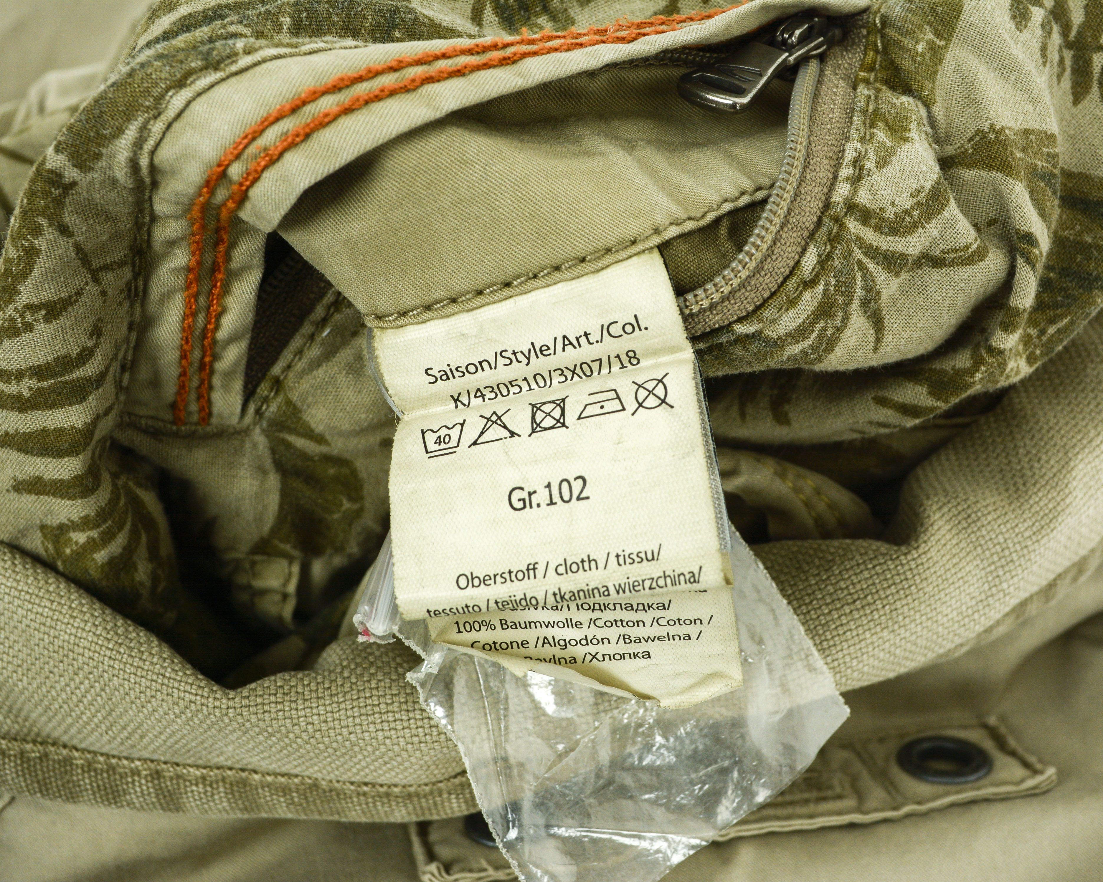 camel active Saison Men UK 42L US Field Jacket EU 52L Military Coat DE Size US M / EU 48-50 / 2 - 5 Thumbnail