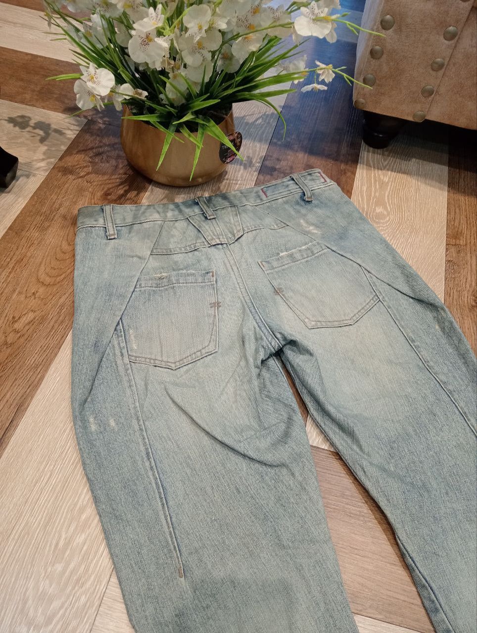 Marithe + Francois Girbaud LE JEAN DE MARITHE FRANCOIS GIRBAUD CURVE JEANS Size US 32 / EU 48 - 11 Thumbnail