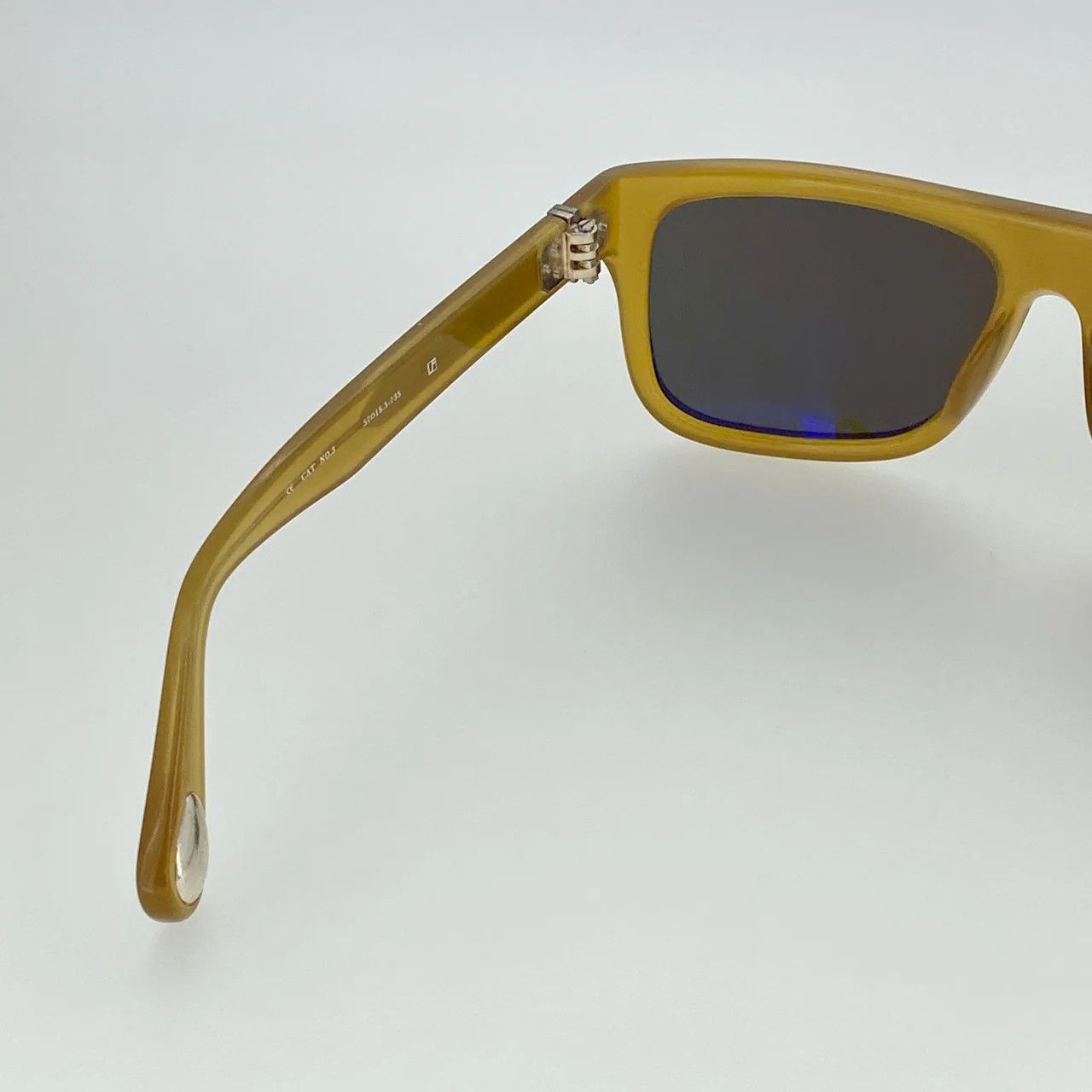 Ann Demeulemeester Ann Demeulemeester Sunglasses Honey Orange and Green Size ONE SIZE - 13 Thumbnail