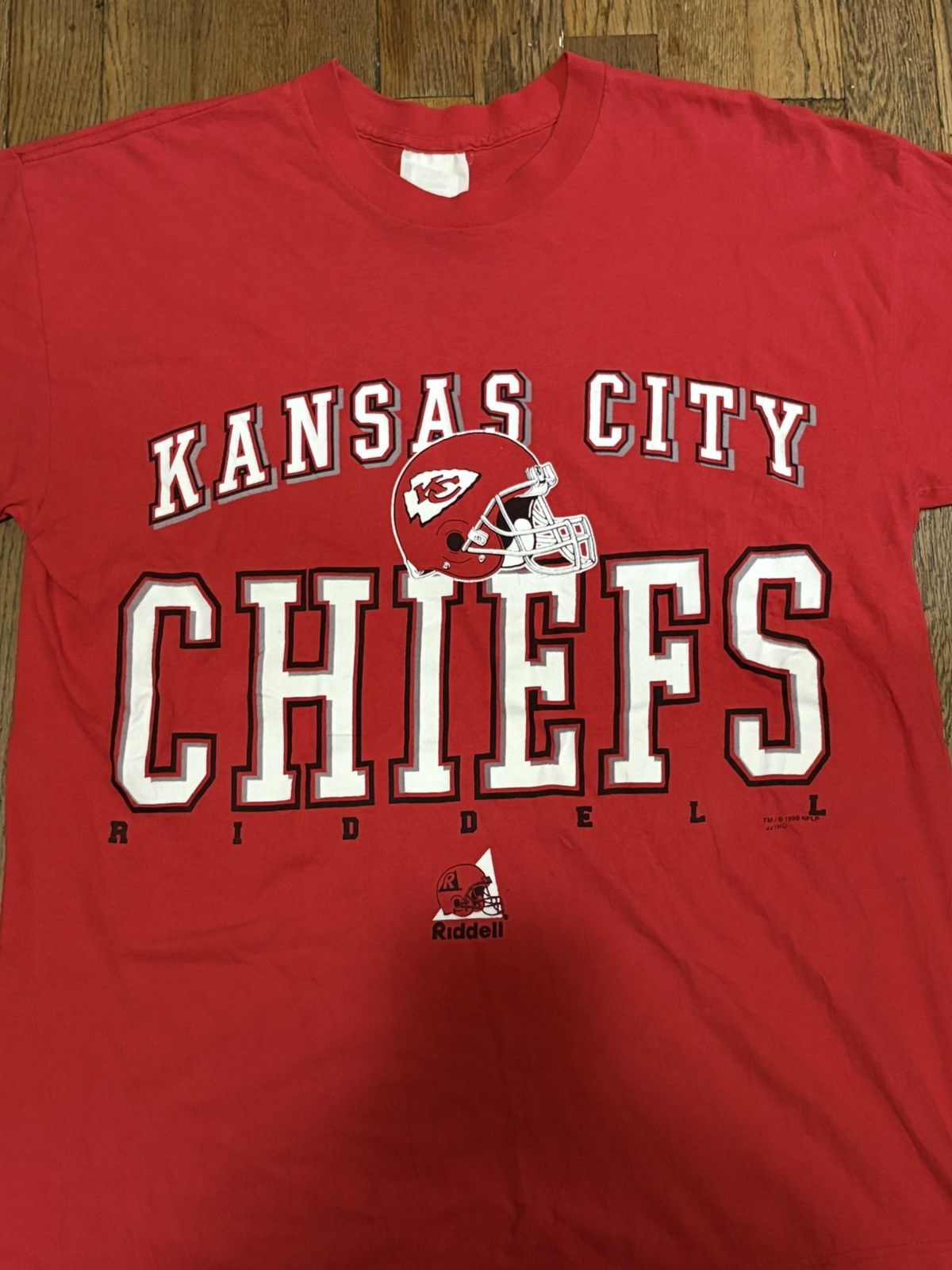 NFL × Riddell RIDDELL Kansas City Chiefs T-shirt Size US M / EU 48-50 / 2 - 2 Thumbnail