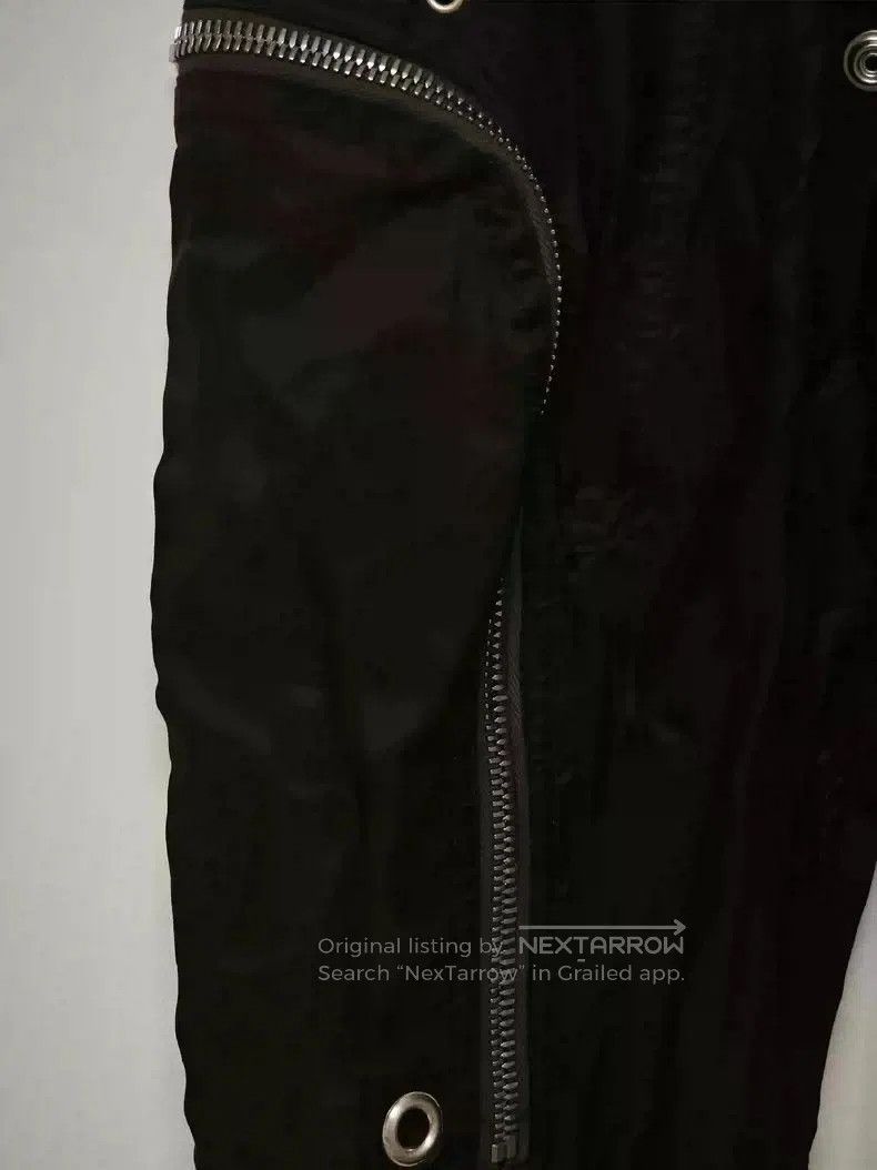 Rick Owens Rick Owens 5 zipper decorative drawstring long thin casual Size US 32 / EU 48 - 3 Thumbnail
