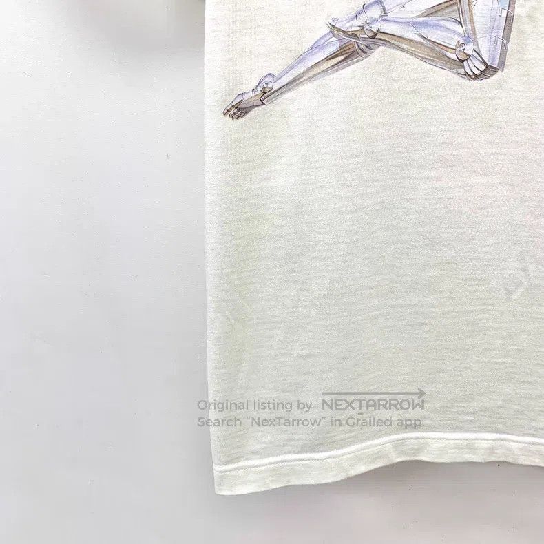 Dior Dior White floral print cotton round-neck short-sleeved T- Size US L / EU 52-54 / 3 - 4 Thumbnail