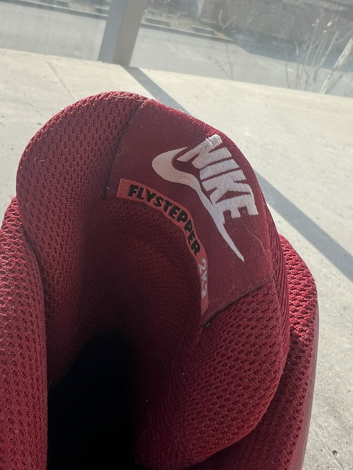 Nike Red nike flystepper 2k3 burgundy sneakers basketball Size US 10 / EU 43 - 4 Thumbnail