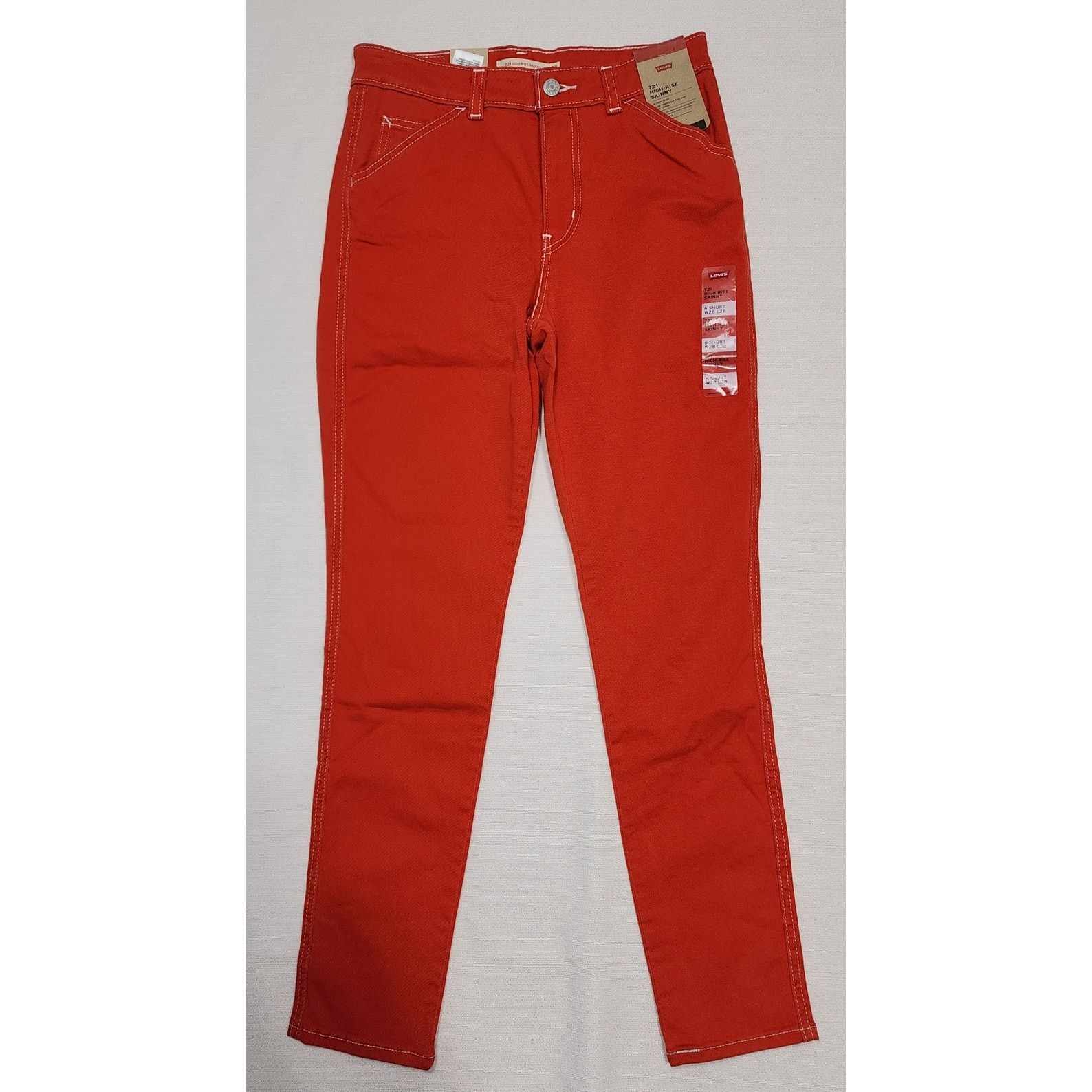 Levi's Levi's 721 high rise skinny jeans W28''xL28'' NWT Size 28" / US 6 / IT 42 - 1 Thumbnail