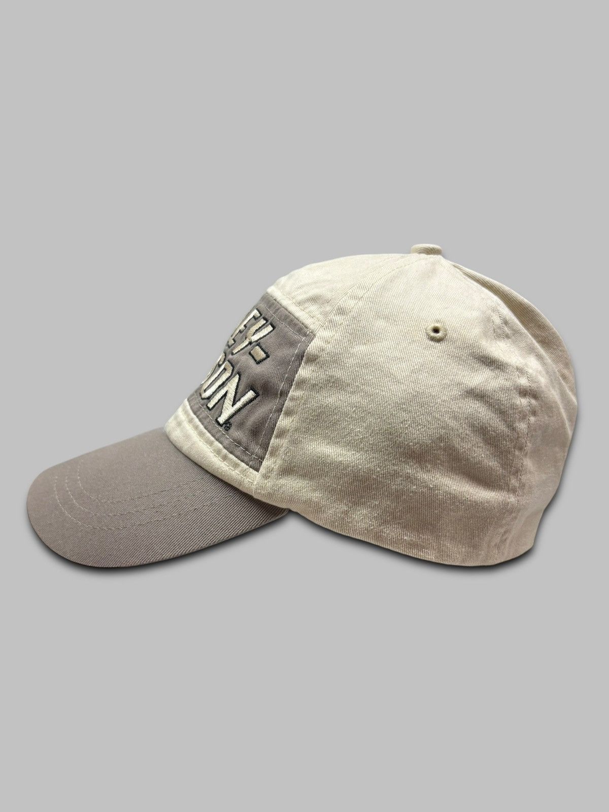 Harley Davidson 🔥 VINTAGE HARLEY DAVIDSON 00s RARE SPELLOUT LOGO HAT CAP Size ONE SIZE - 3 Thumbnail