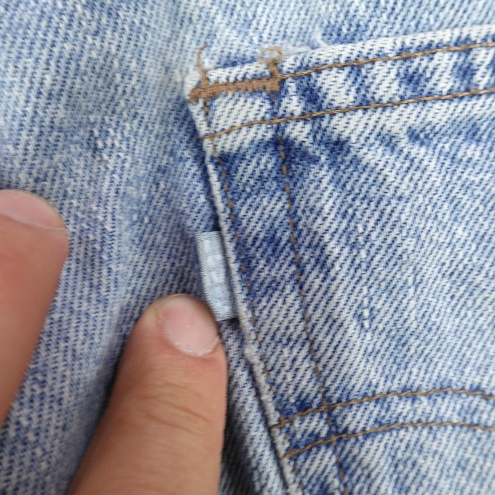 Levi's VINTAGE Levi's Silvertab Jeans Womens 32x32 Blue Baggy Denim 90s Relaxed Fit Womens Size 24" / US 00 / IT 34 - 7 Thumbnail