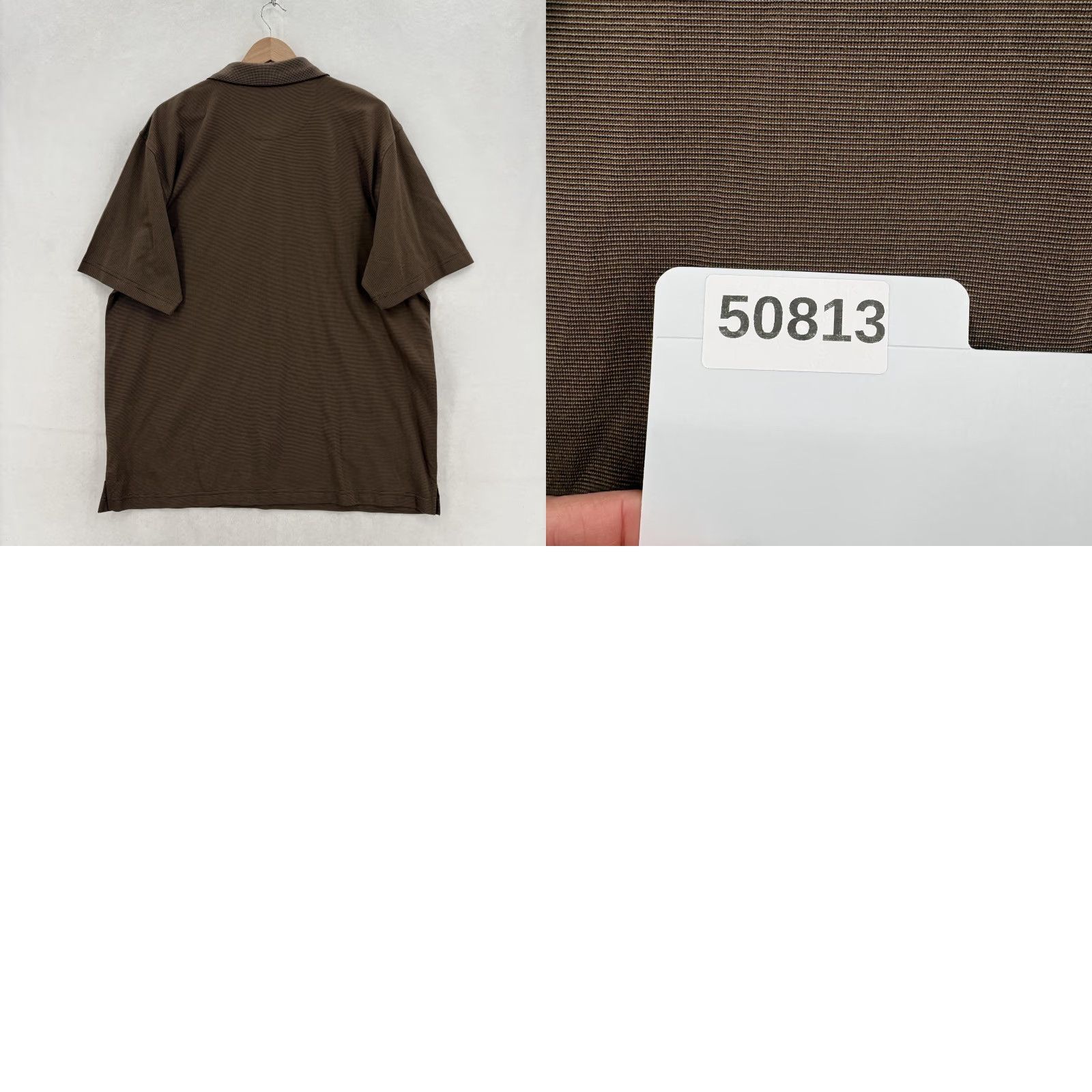 Van Heusen VAN HEUSEN Polo Shirt Mens XL Brown Fundamentals Casual Knit Polo Shirt Mens XL Brown Size US XL / EU 56 / 4 - 9 Thumbnail