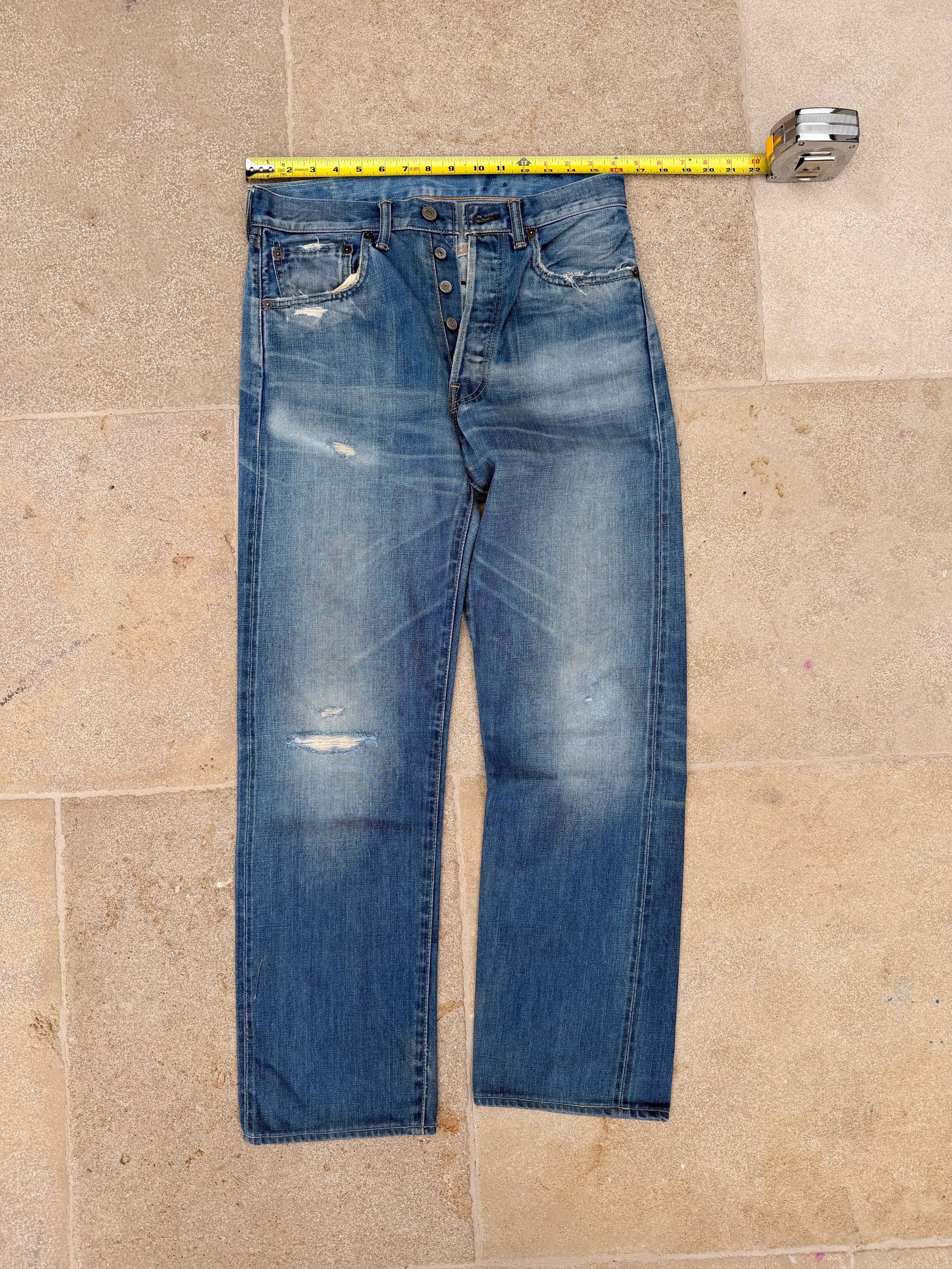 LVC Levi's LVC 66501 501XX 1966 Repro BIG E Red Selvedge Denim Size US 32 / EU 48 - 1 Thumbnail