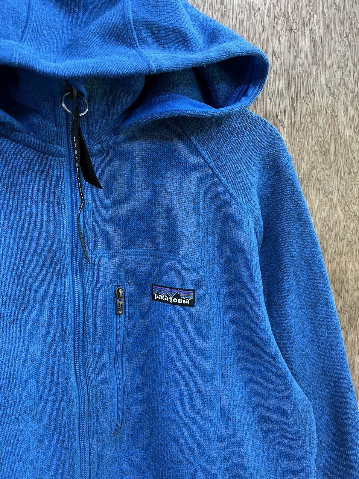 Patagonia × Vintage ⚡️STEALS⚡️Patagonia Zipper Hoodie Fleece Jacket Size US L / EU 52-54 / 3 - 2 Thumbnail