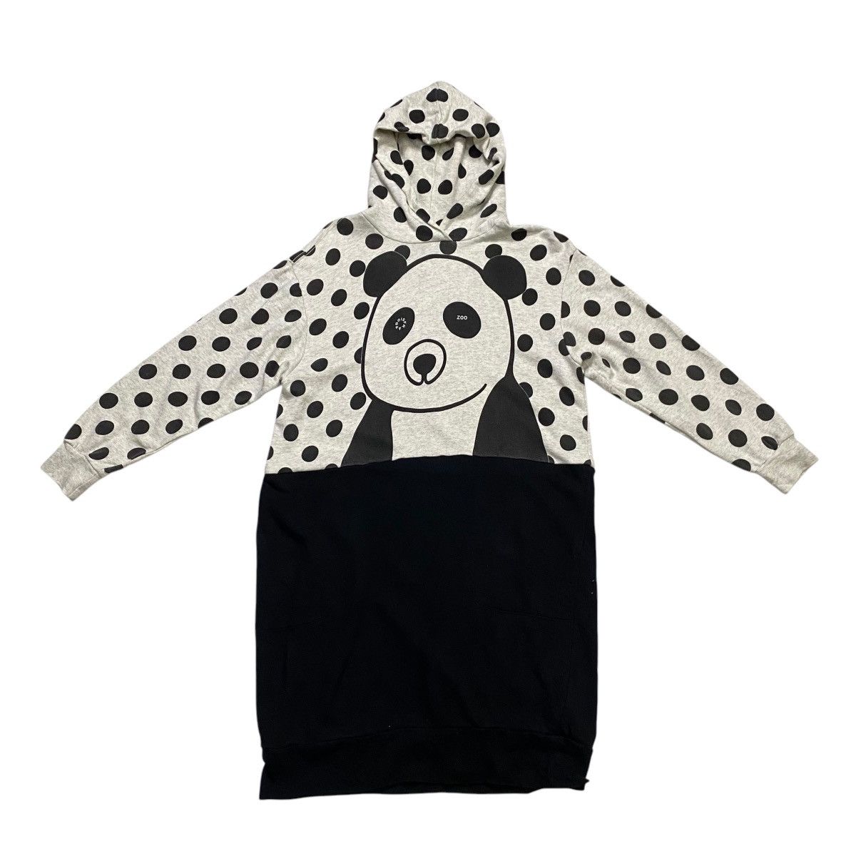 Frapbois × Issey Miyake × Japanese Brand Frapbois zoo polkadot panda hoodie Size L / US 10 / IT 46 - 5 Thumbnail