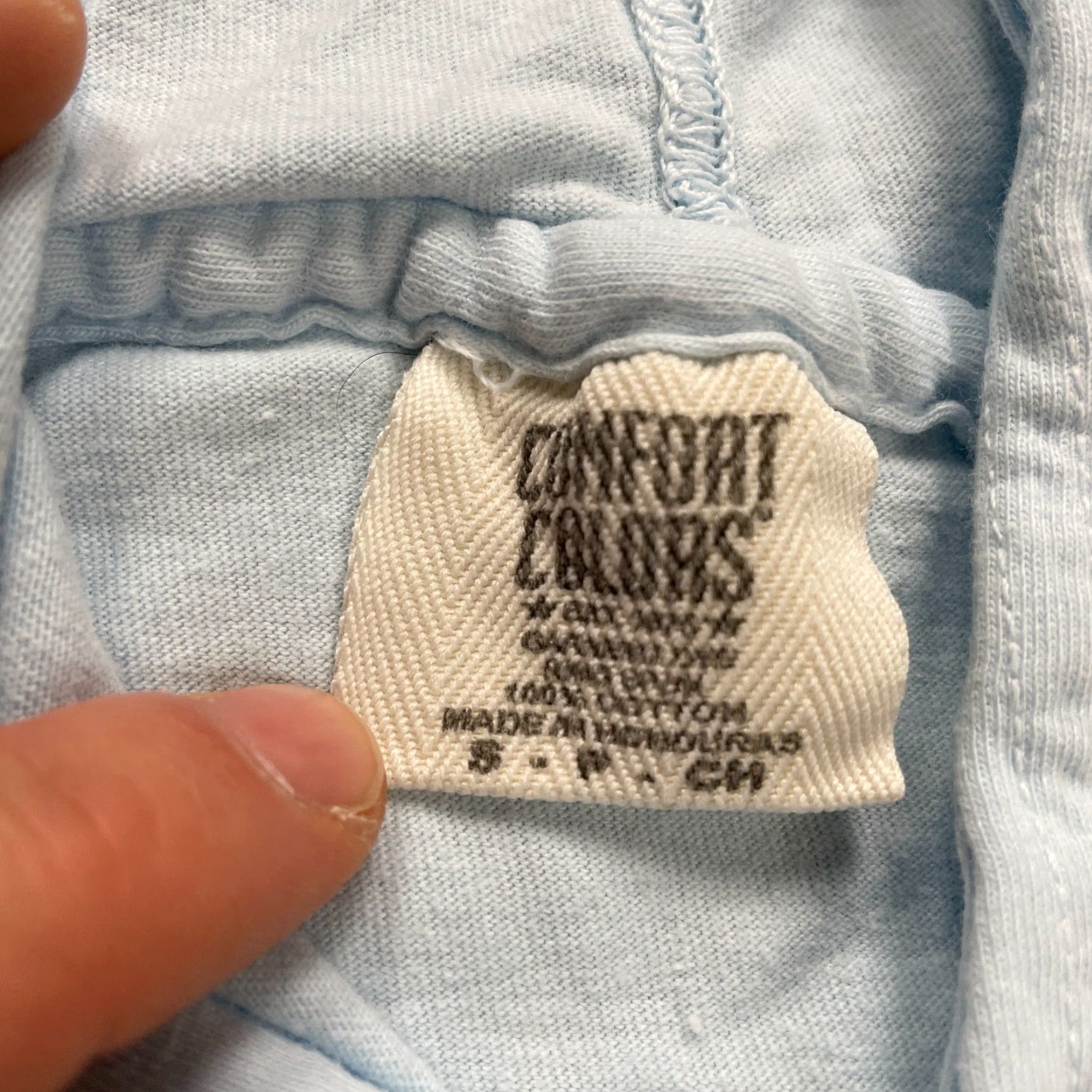 Comfort Colors Comfort Colors Hoodie Pullover Mens Small Blue Logo Lightweight Size US S / EU 44-46 / 1 - 6 Thumbnail