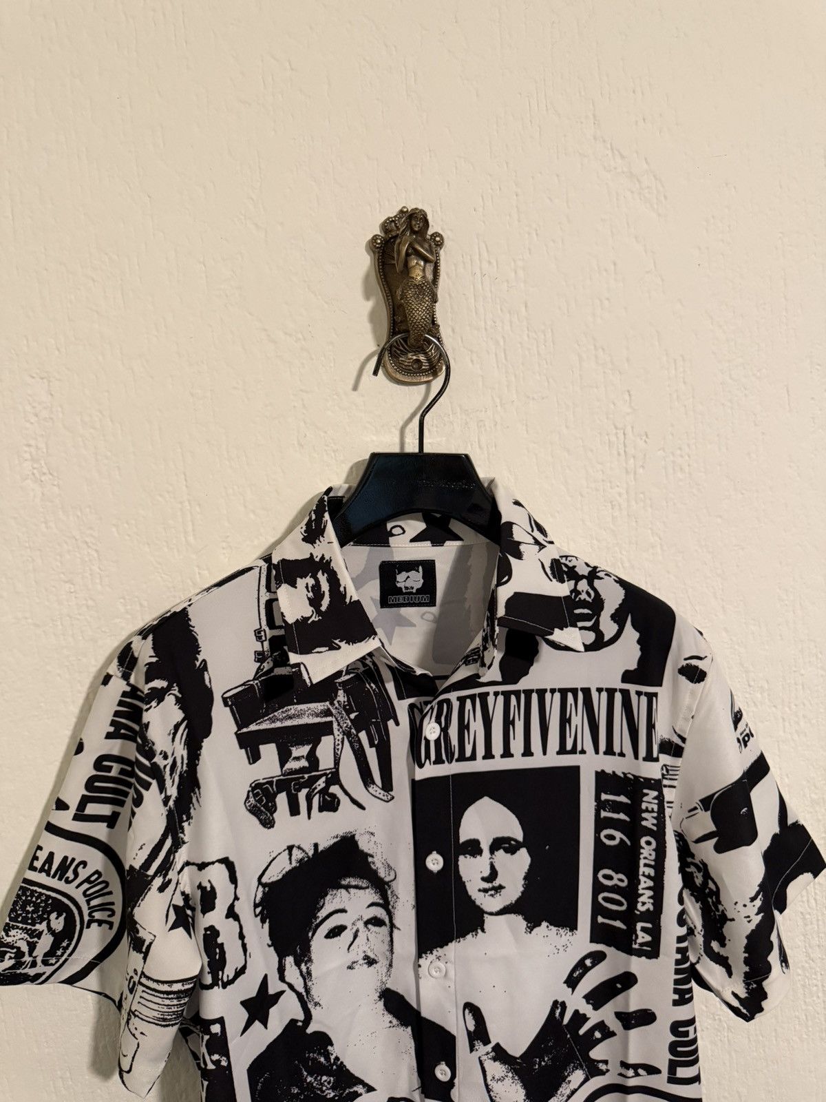 G59 Records G59 Records New Orleans collage button down shirt size M Size US M / EU 48-50 / 2 - 5 Thumbnail