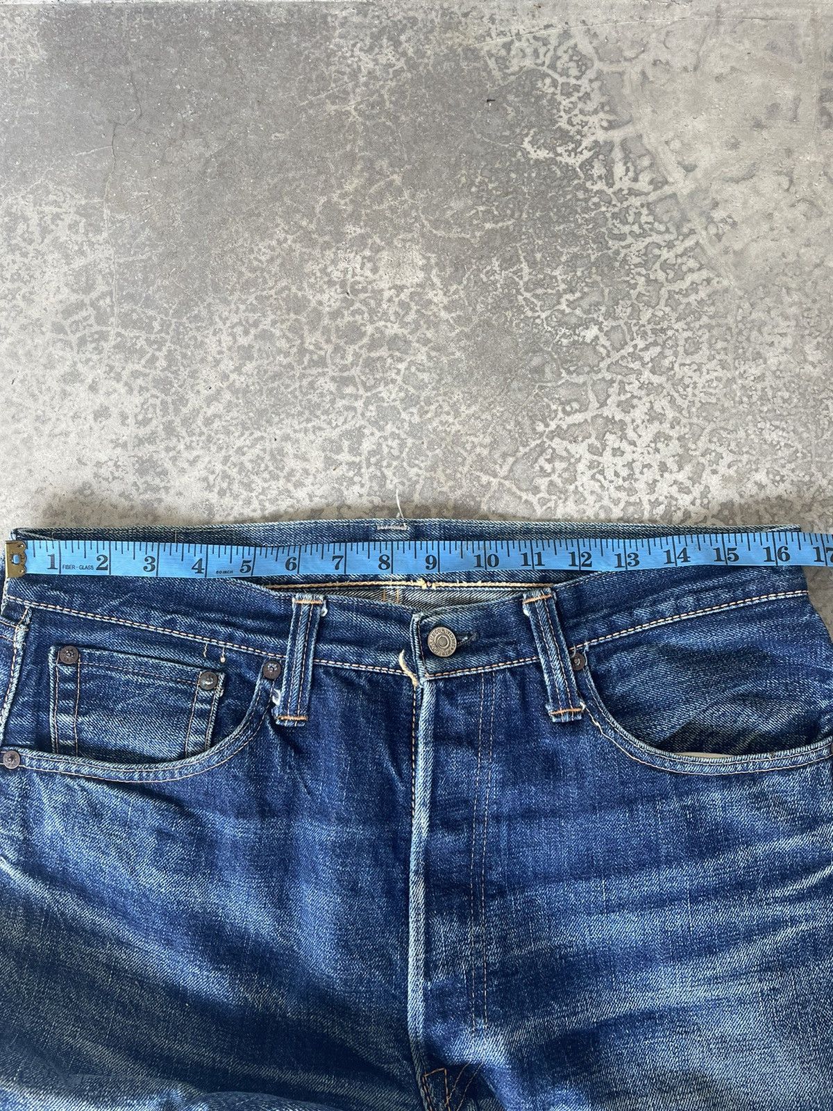Warehouse Japanese Brand Warehouse Selvage Denim Size US 33 - 9 Thumbnail