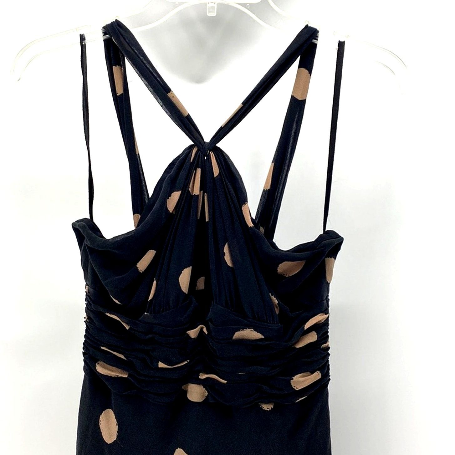 Anne Klein Anne Klein 90s polka dot silk feminine midi dress size 2 Size XS / US 0-2 / IT 36-38 - 3 Thumbnail