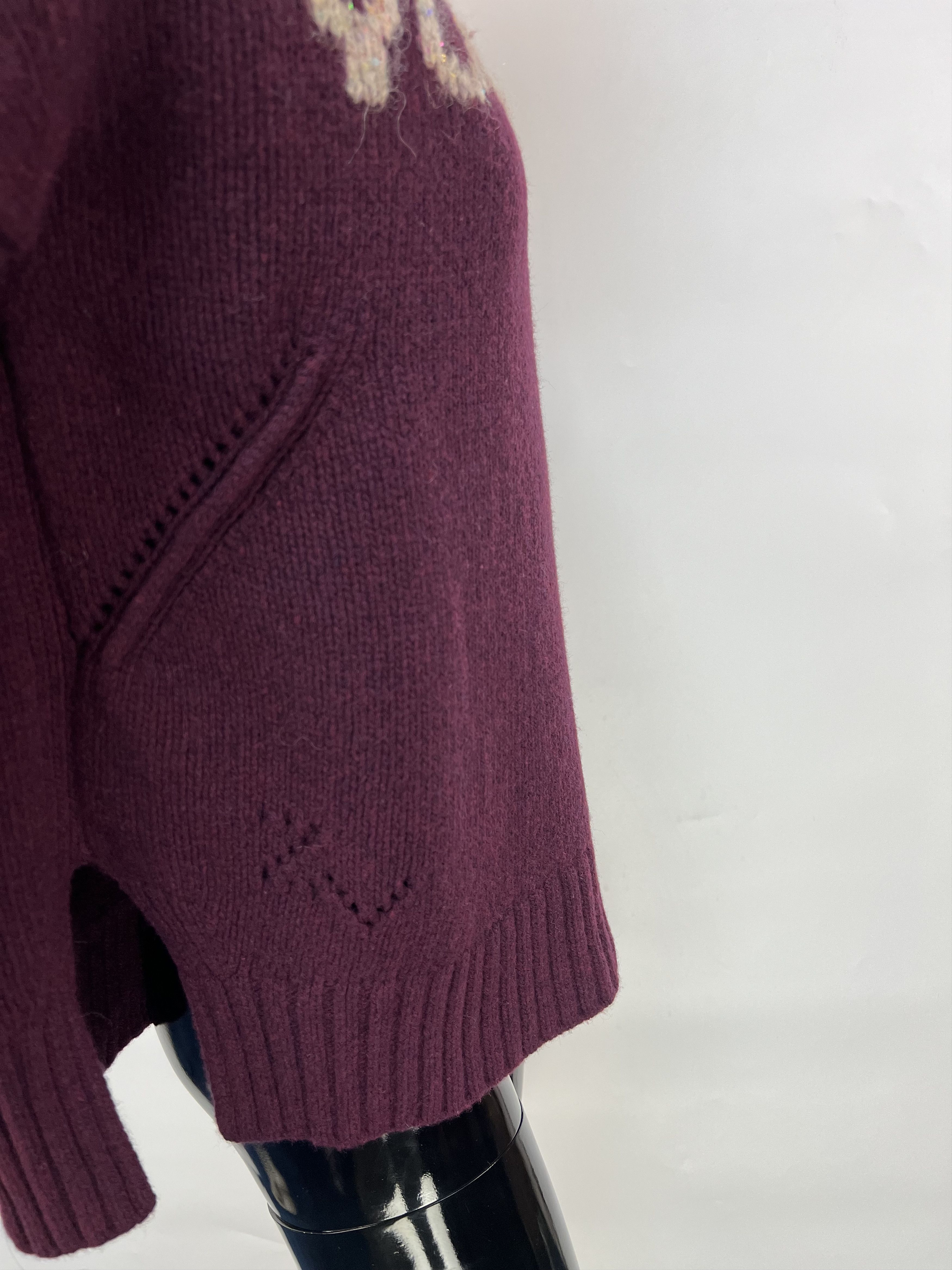 Zadig & Voltaire Zadig Voltaire Merino Wool Alpaca Turtleneck Sweater Size S / US 4 / IT 40 - 9 Thumbnail
