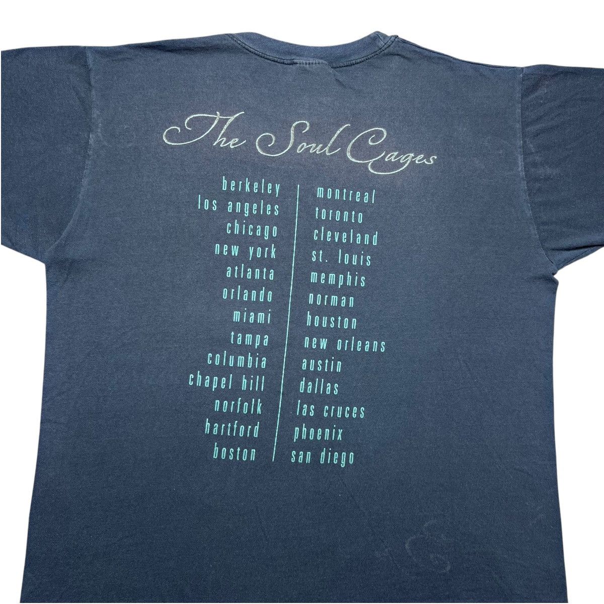 Band Tees × Vintage Vintage 1991 Sting The Soul Cages Tour Band T-Shirt Size US M / EU 48-50 / 2 - 9 Thumbnail