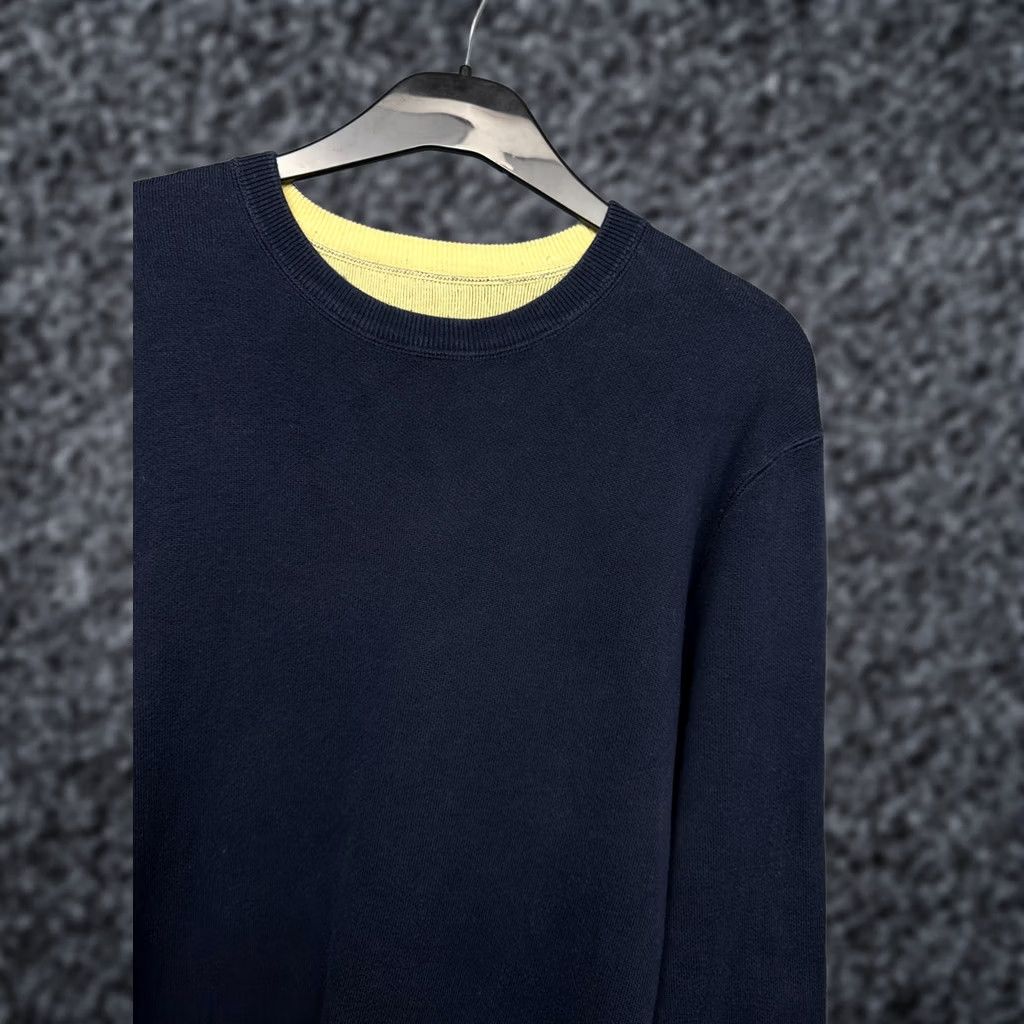 Lacoste Lacoste Vintage Reversible Sweatshirt Mens XL Blue Cotton Logo Sweatshirt Vintage Yes Clothing Pullover Crew Neck Size US XL / EU 56 / 4 - 1 Thumbnail