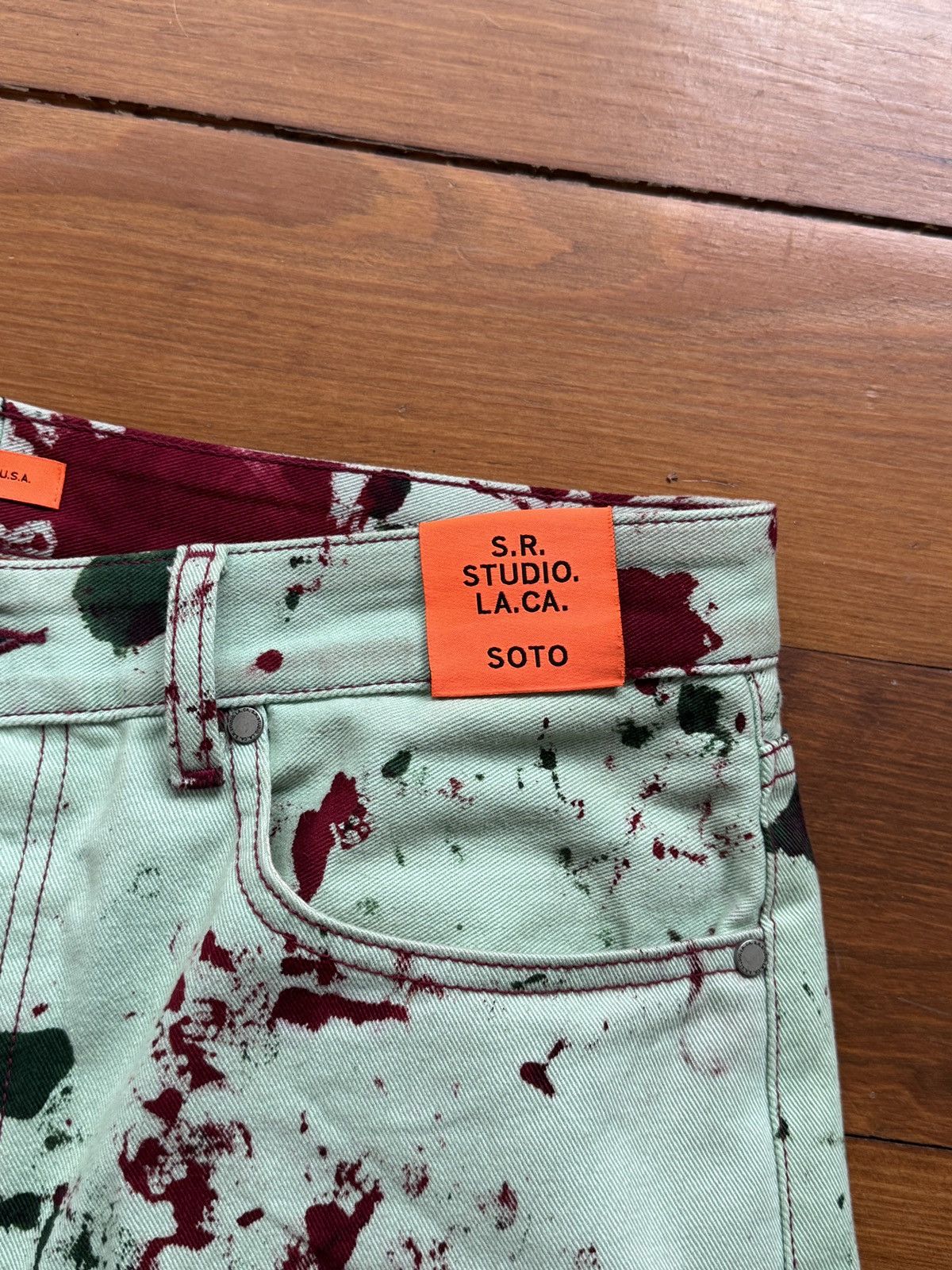 Sterling Ruby S.R. STUDIO. LA. CA. Mint SOTO C Jeans Size US 33 - 5 Thumbnail