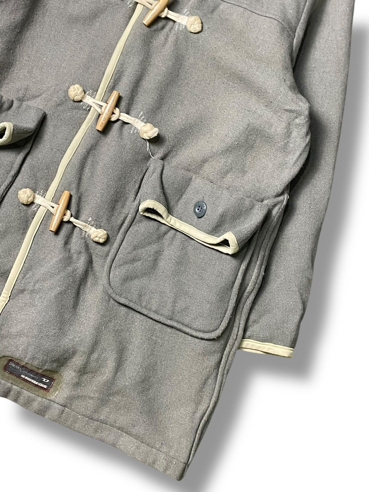 Diesel × Vintage Diesel Sub Zero Long Wool Duffle Jacket (70) Size US S / EU 44-46 / 1 - 3 Thumbnail