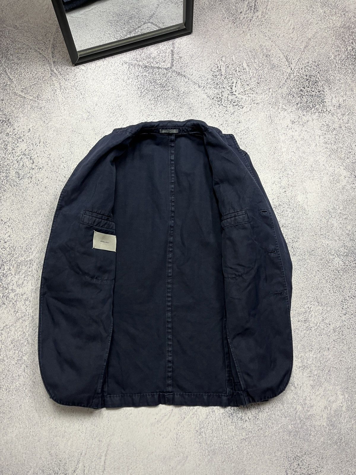 Boglioli Boglioli Navy Blazer Men’s Size 48 Size 48R - 9 Thumbnail