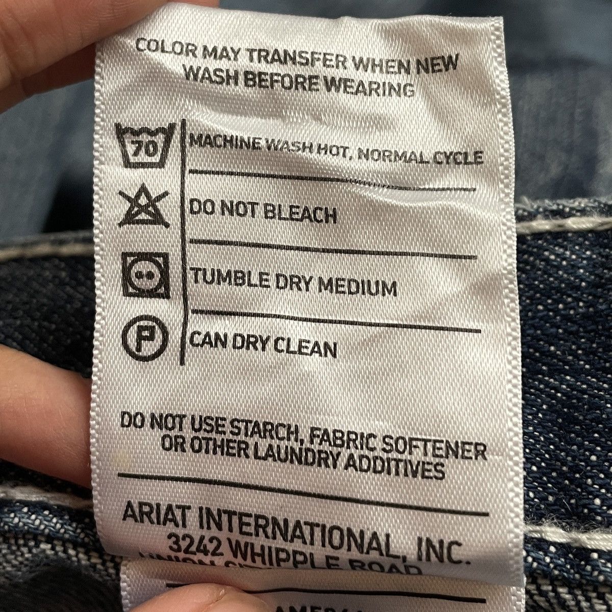 Ariat × Vintage Vintage Brand Ariat Distressed Jeans 1990s Size US 34 / EU 50 - 13 Thumbnail