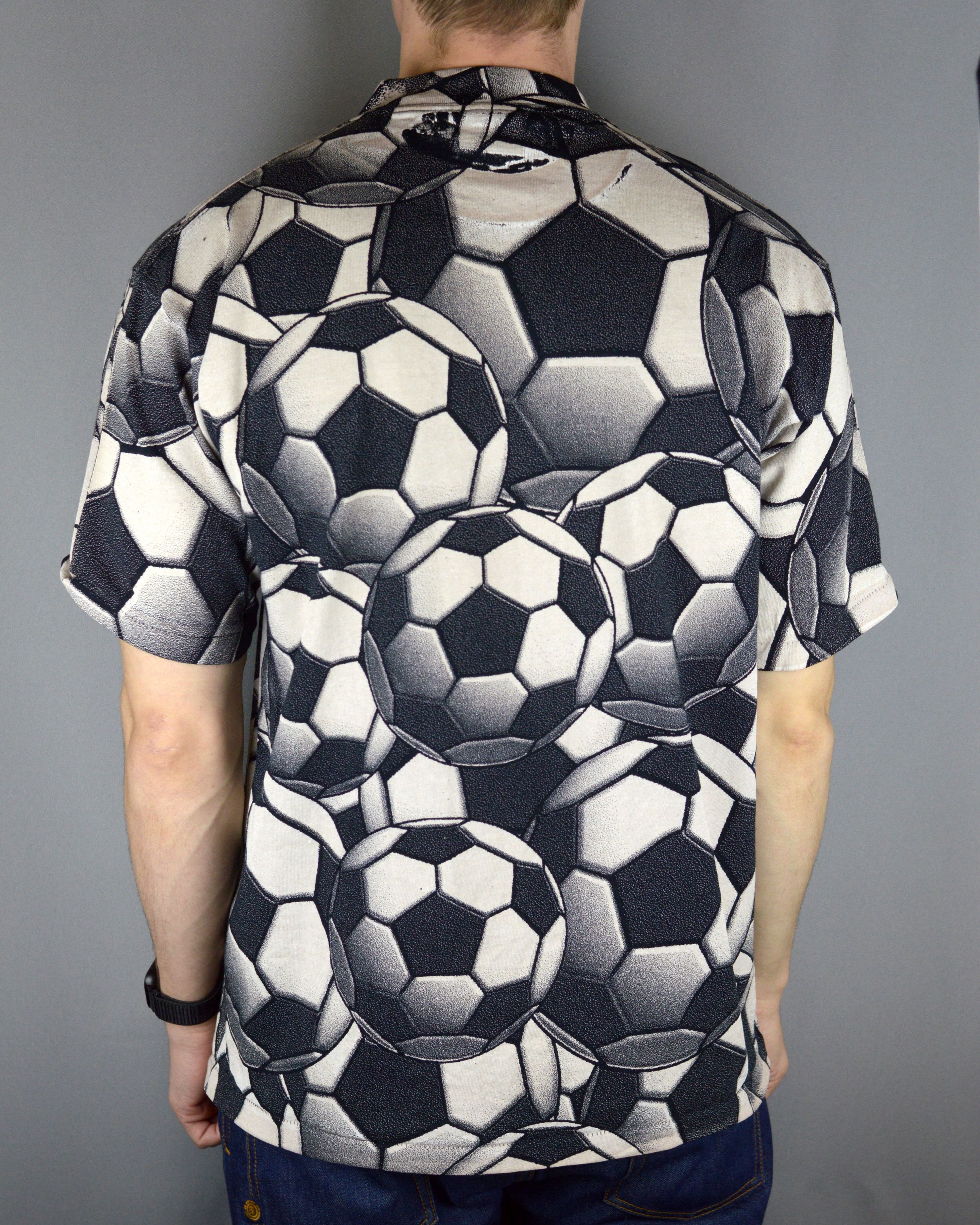 Vintage Vintage Rod Stewart Football Soccer 90s t shirt Size US L / EU 52-54 / 3 - 2 Thumbnail