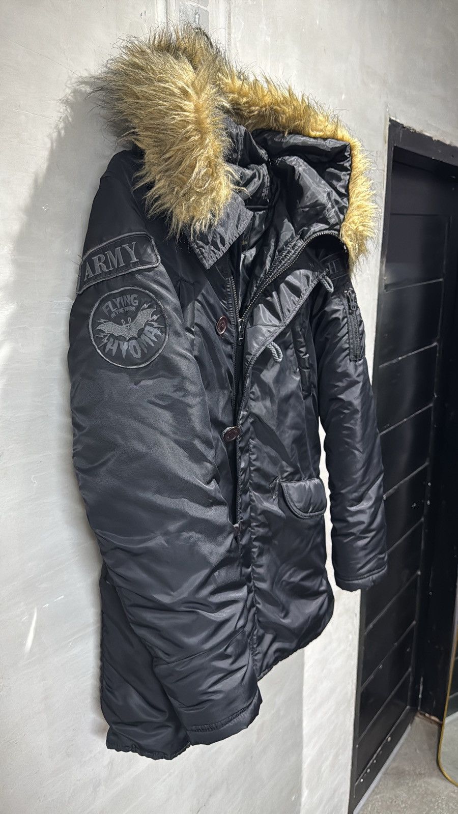 20471120 Hyoma 20471120 Fur Parka Jacket Size US M / EU 48-50 / 2 - 7 Thumbnail