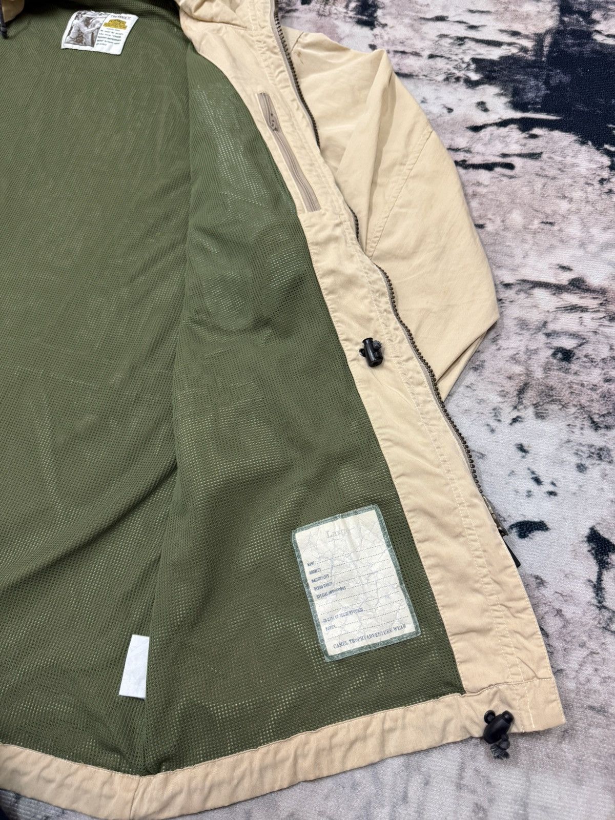 Camel Camel Trophy Advanture Wear Cargo Hunting Jacket Hoodie Size US L / EU 52-54 / 3 - 9 Thumbnail