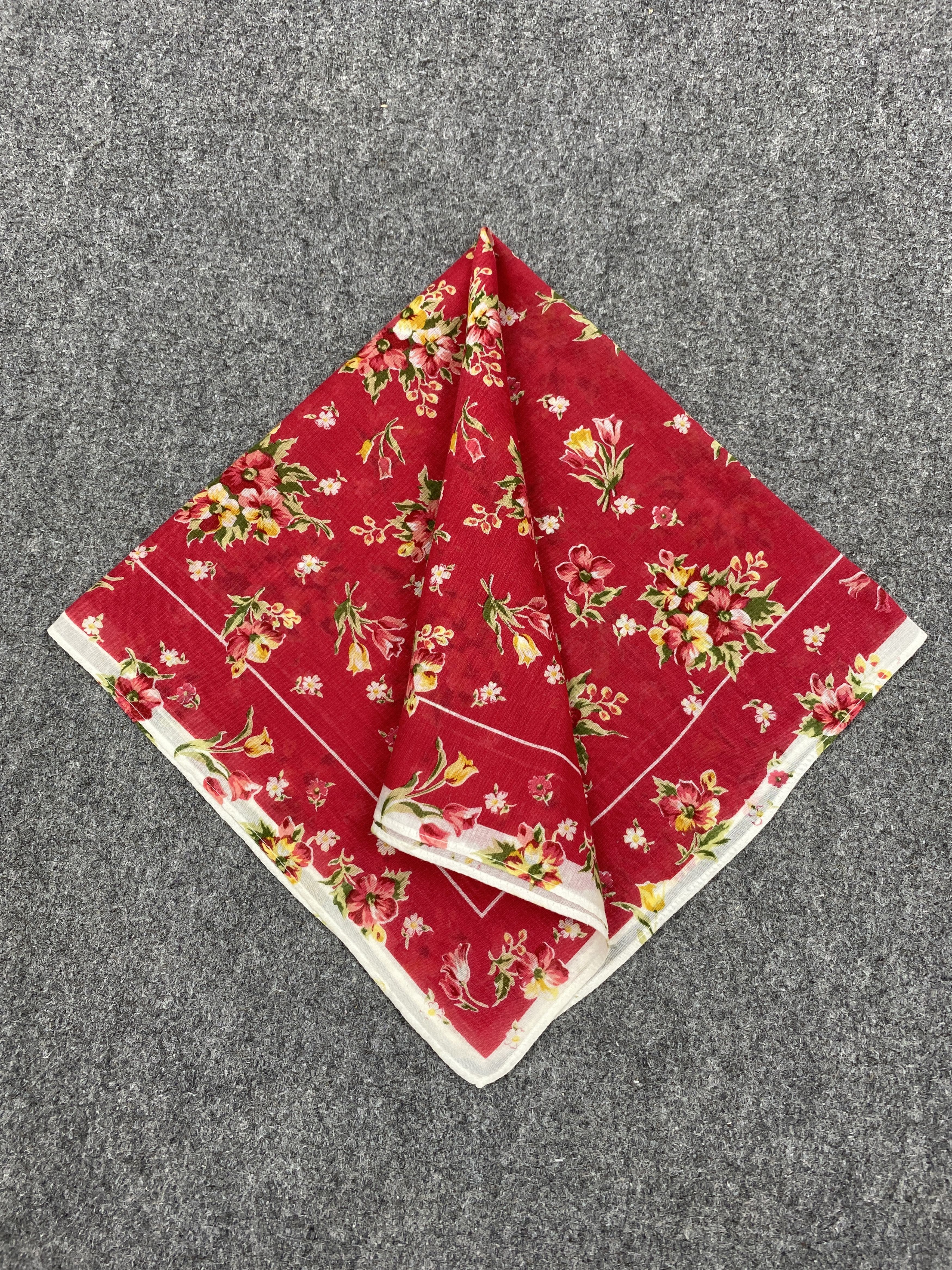 Kenzo × Vintage Kenzo Handkerchief / Bandana / Neckerchief HKC0205 Size ONE SIZE - 3 Thumbnail