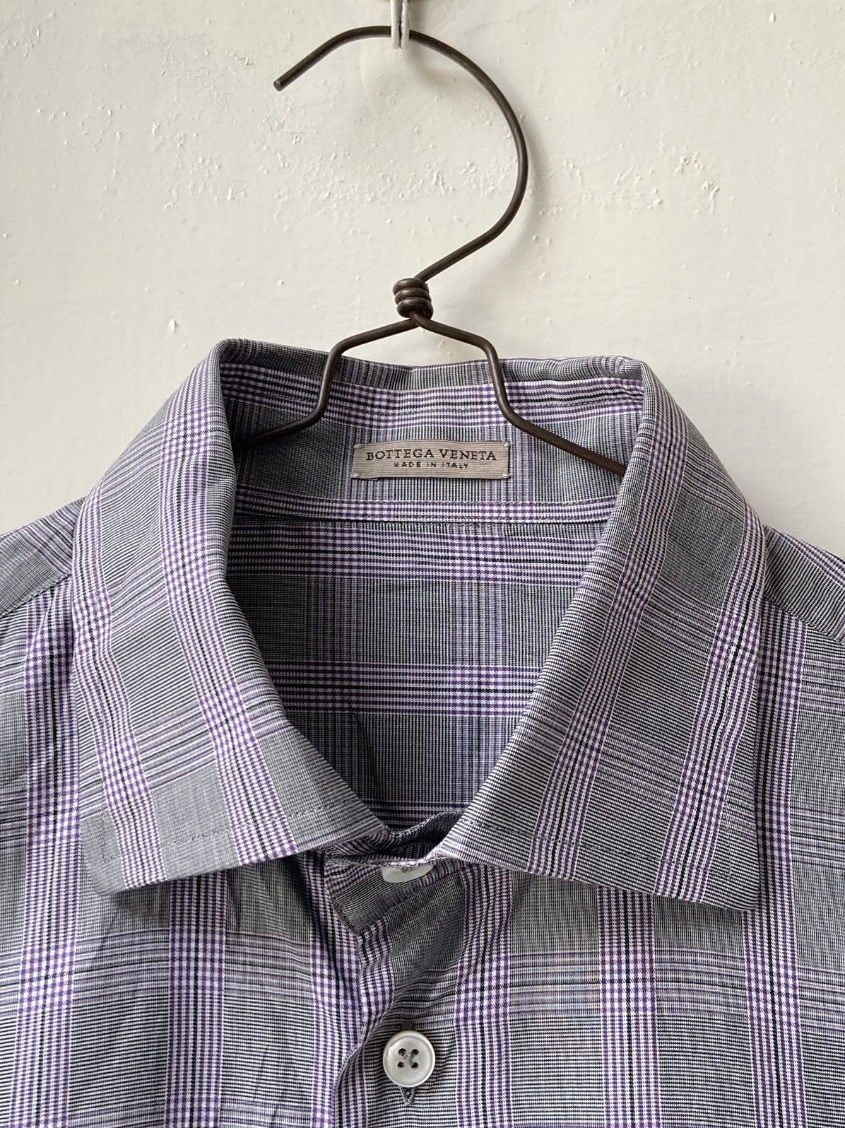 Bottega Veneta BOTTEGA VENETA Plaid Shirt Size US S / EU 44-46 / 1 - 13 Thumbnail