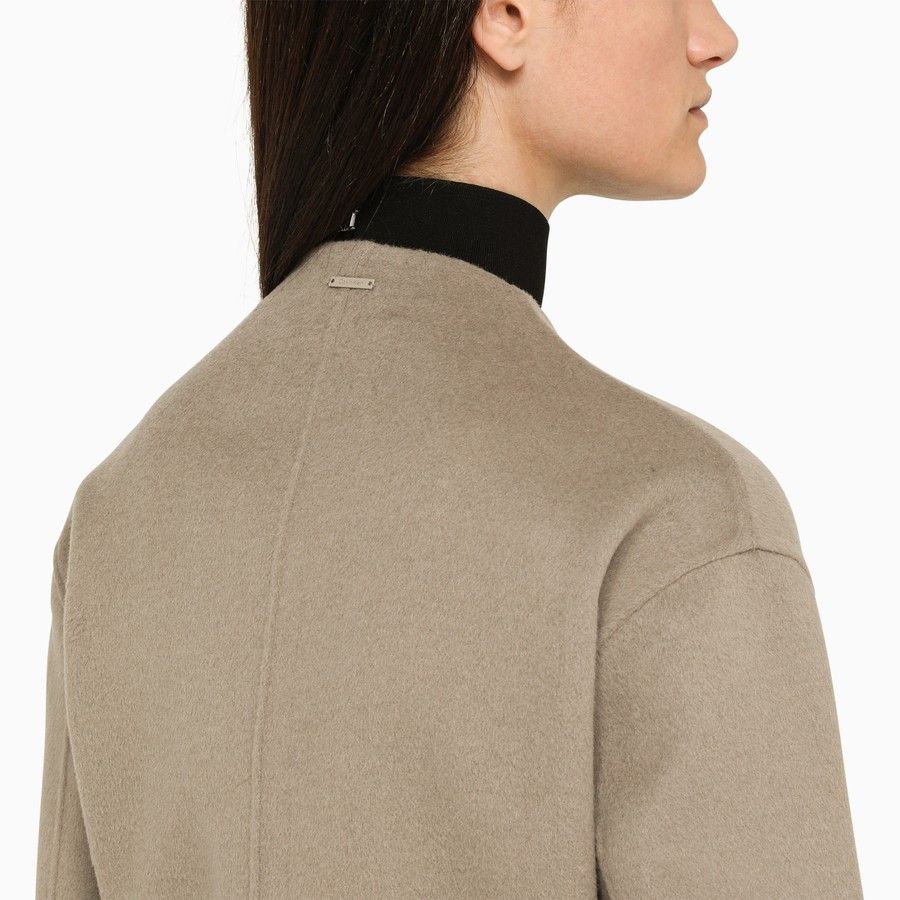 Calvin Klein o1d2blof0824 Wool Coat With Belt in Beige Size XS / US 0-2 / IT 36-38 - 4 Thumbnail