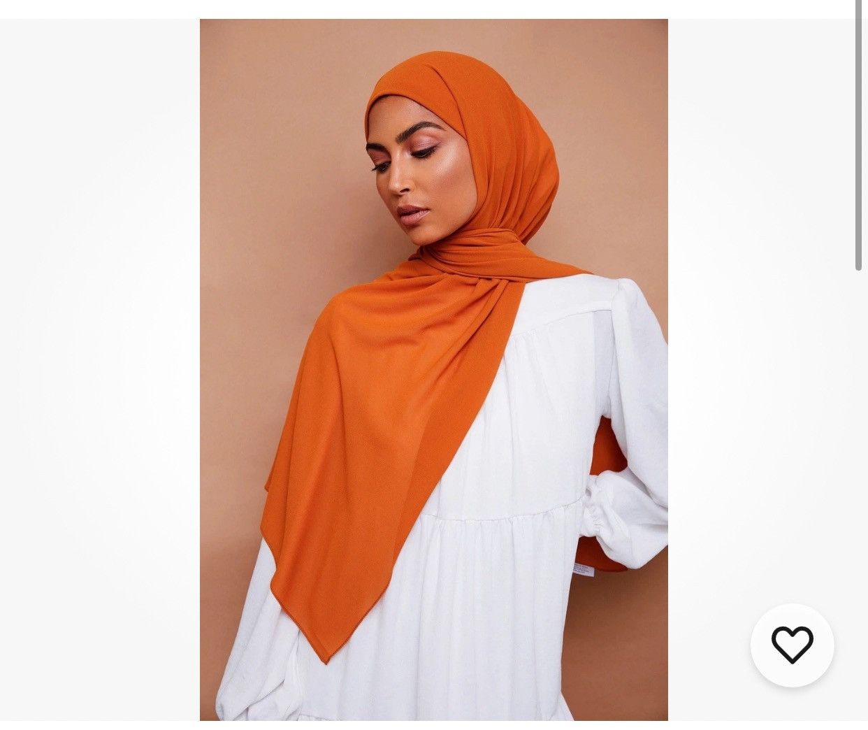 Other VOILE CHIC Premium Chiffon Bronze Mustard Hijab Scarf Size ONE SIZE - 1 Thumbnail