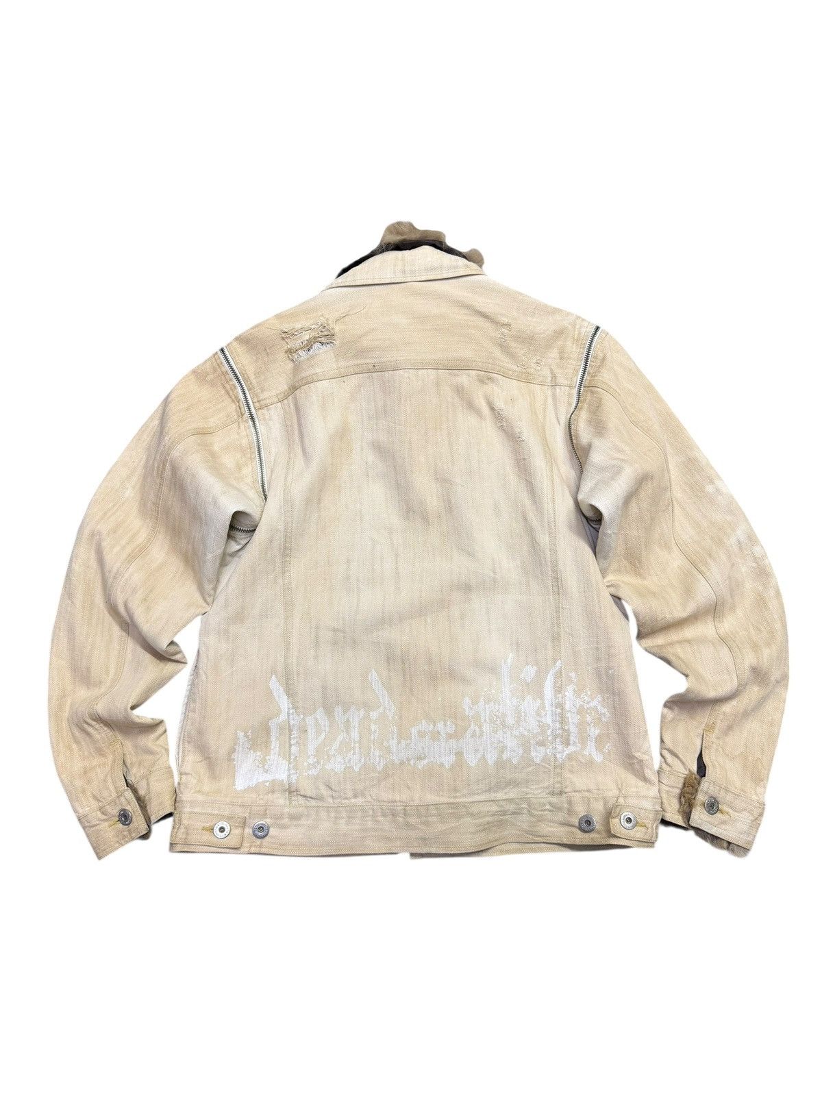 In The Attic In The Attic Denim Jacket Furr Size US M / EU 48-50 / 2 - 5 Thumbnail