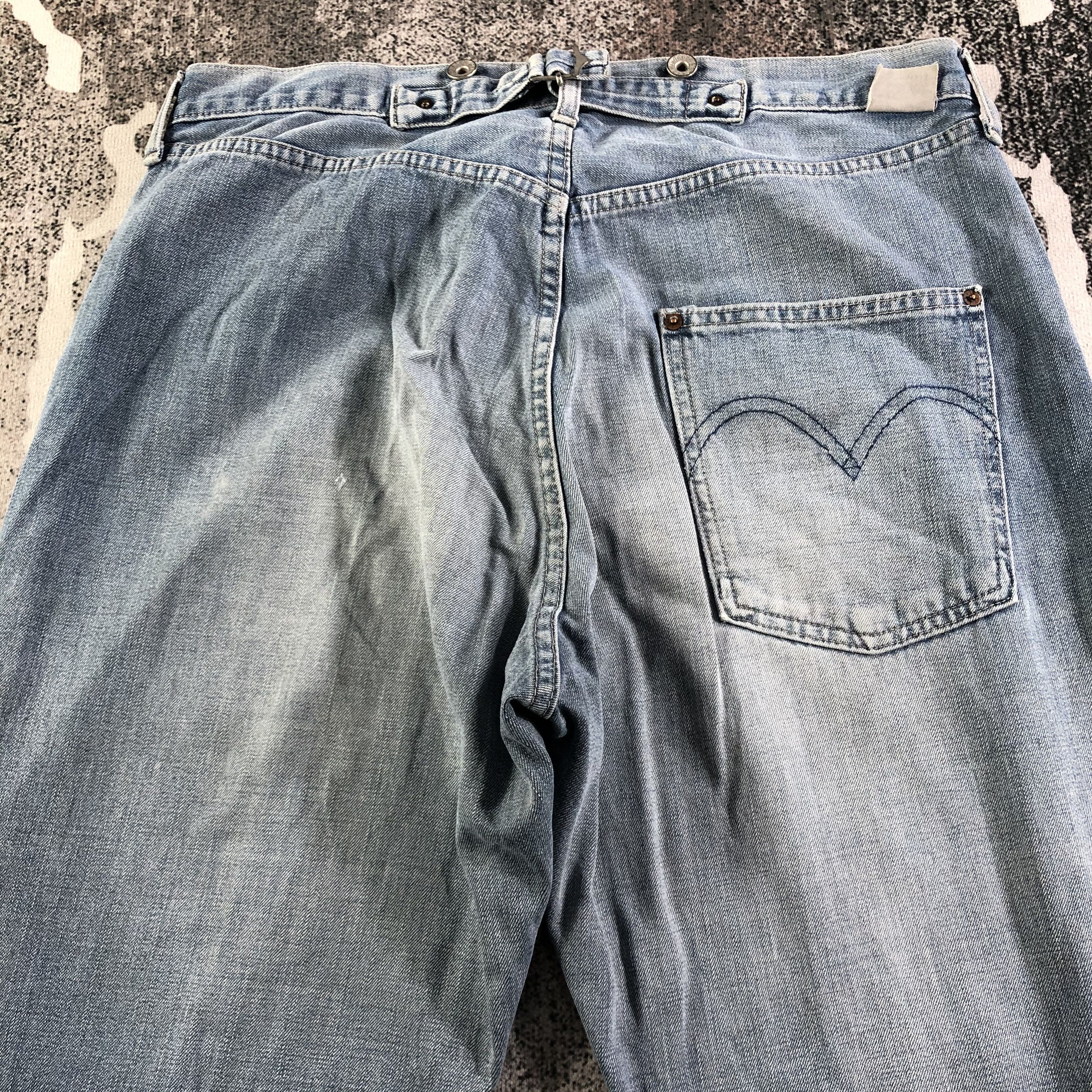 Levi's Vintage 90s Levis Jeans Medium Wash Denim KJ2229 Size US 33 - 4 Thumbnail