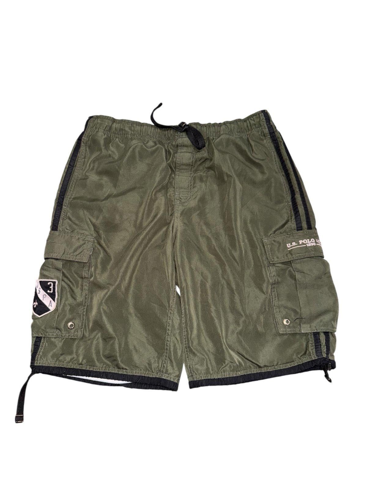 U.S. Polo Assn. VTG 90s U.S. Polo Assn. Bathing Suit Mesh Swim Sz XL Size US 38 / EU 54 - 1 Thumbnail