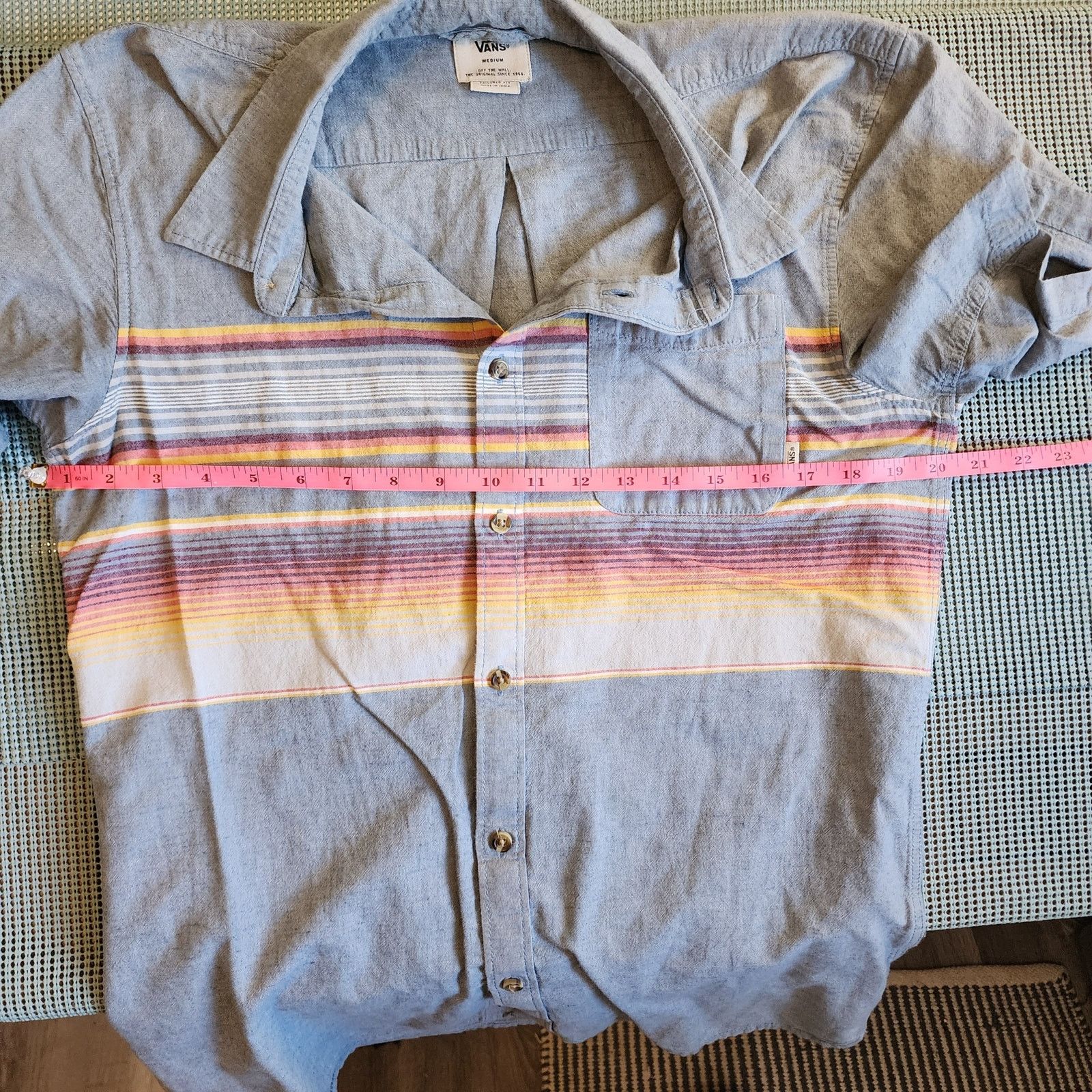 Vans Vans Wensley Button-Down Shirt Medium Size US M / EU 48-50 / 2 - 5 Thumbnail