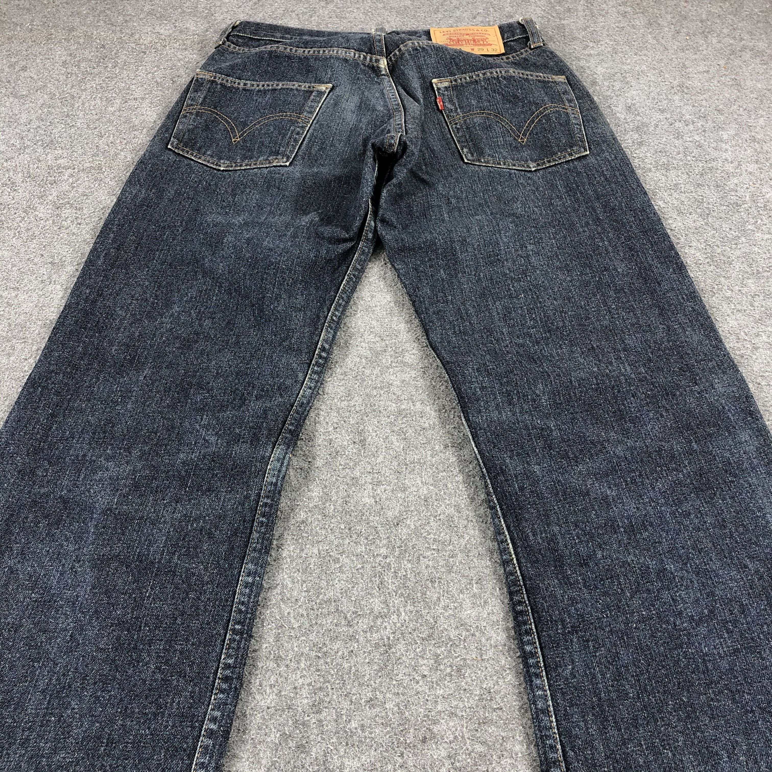 Levi's Vintage Levis Jeans Lot 534 Faded Blue Jeans-J1064 Size US 29 - 4 Thumbnail