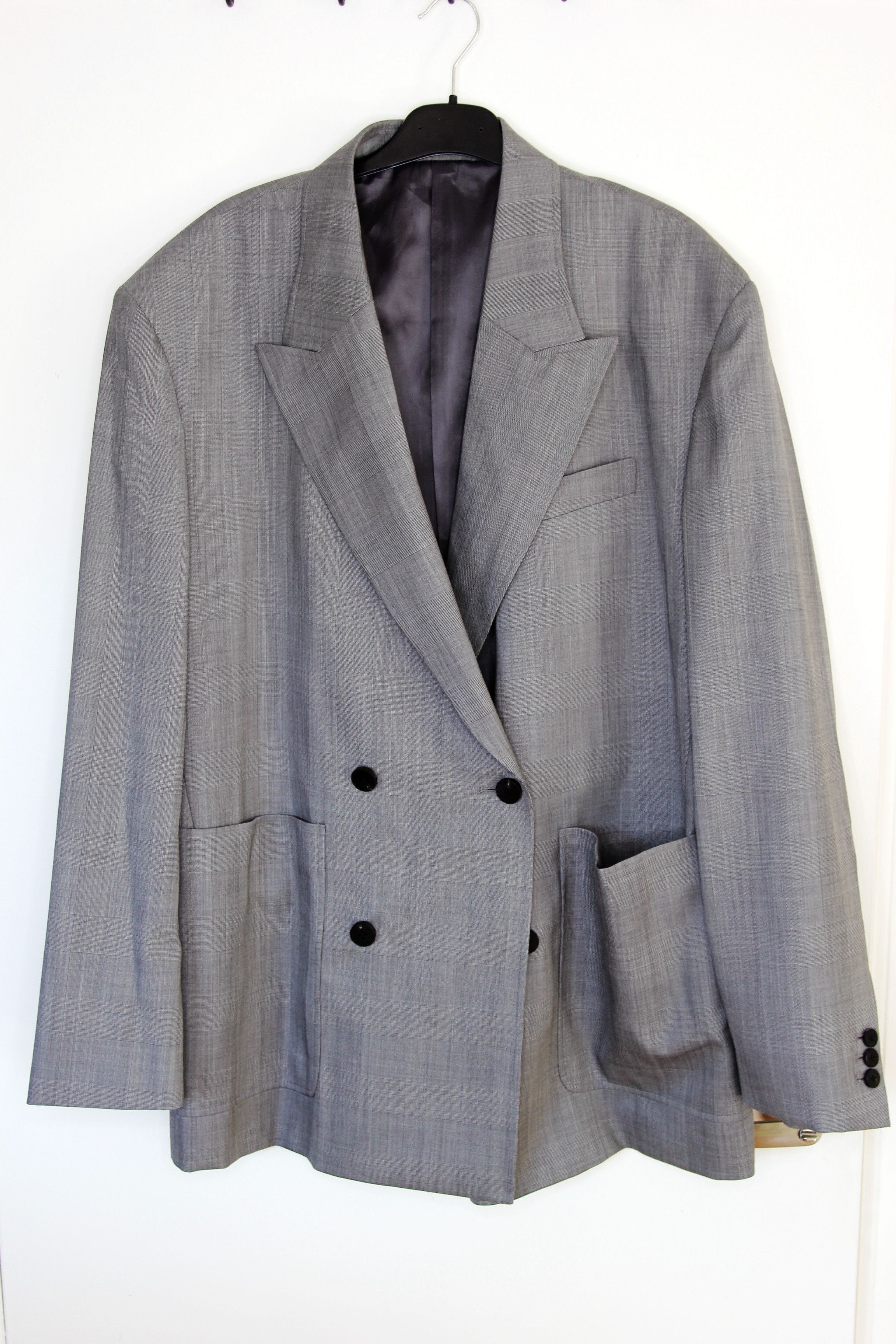 Wooyoungmi BNWT SS24 WOOYOUNGMI DOUBLE-BREASTED WOOL JACKET 52 Size US L / EU 52-54 / 3 - 2 Thumbnail