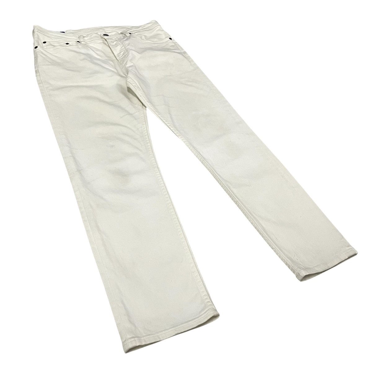 Acne Studios Acne Studios Bla Konst Offwhite Jeans Size US 32 / EU 48 - 3 Thumbnail